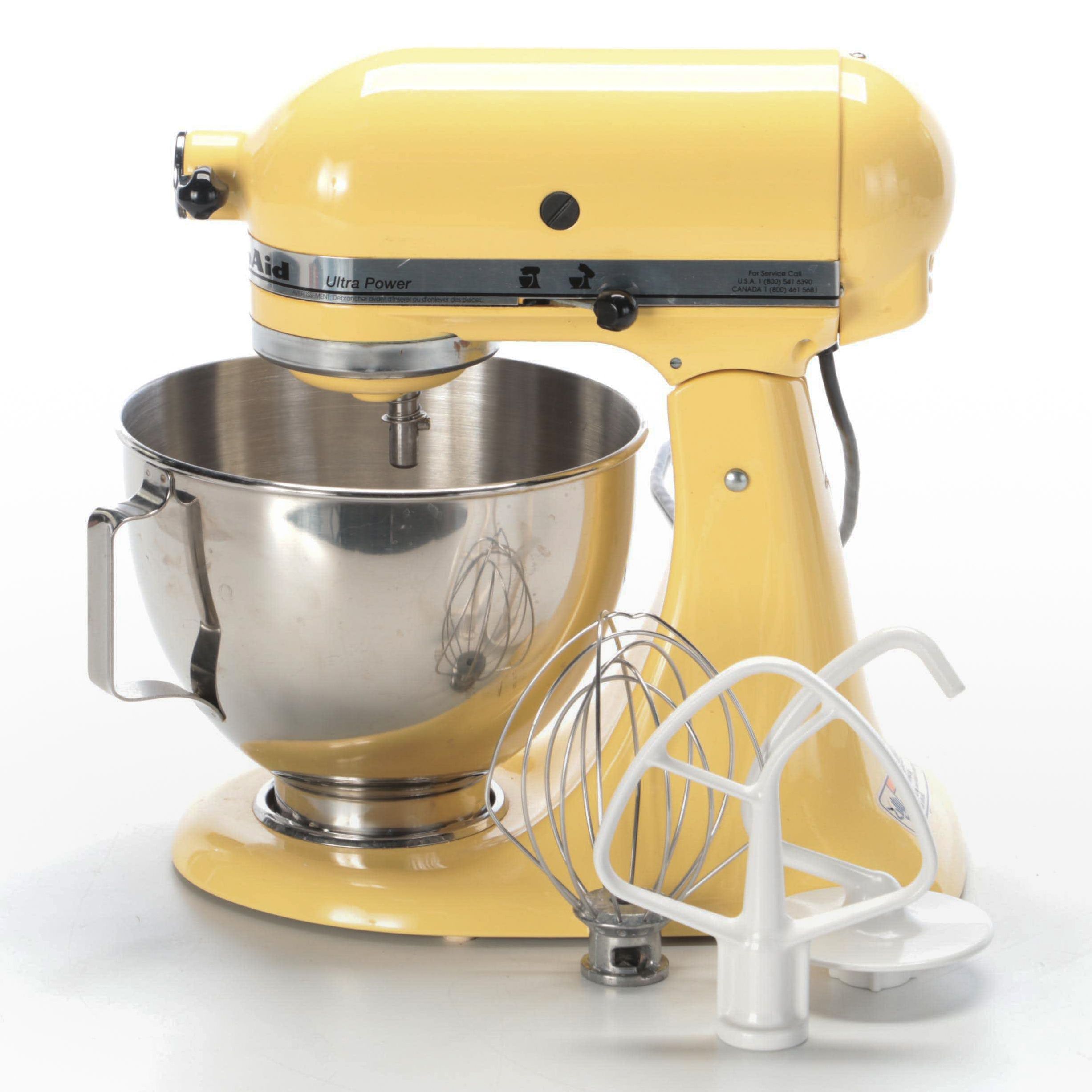 KitchenAid Yellow Ultra Power Series Stand Mixer