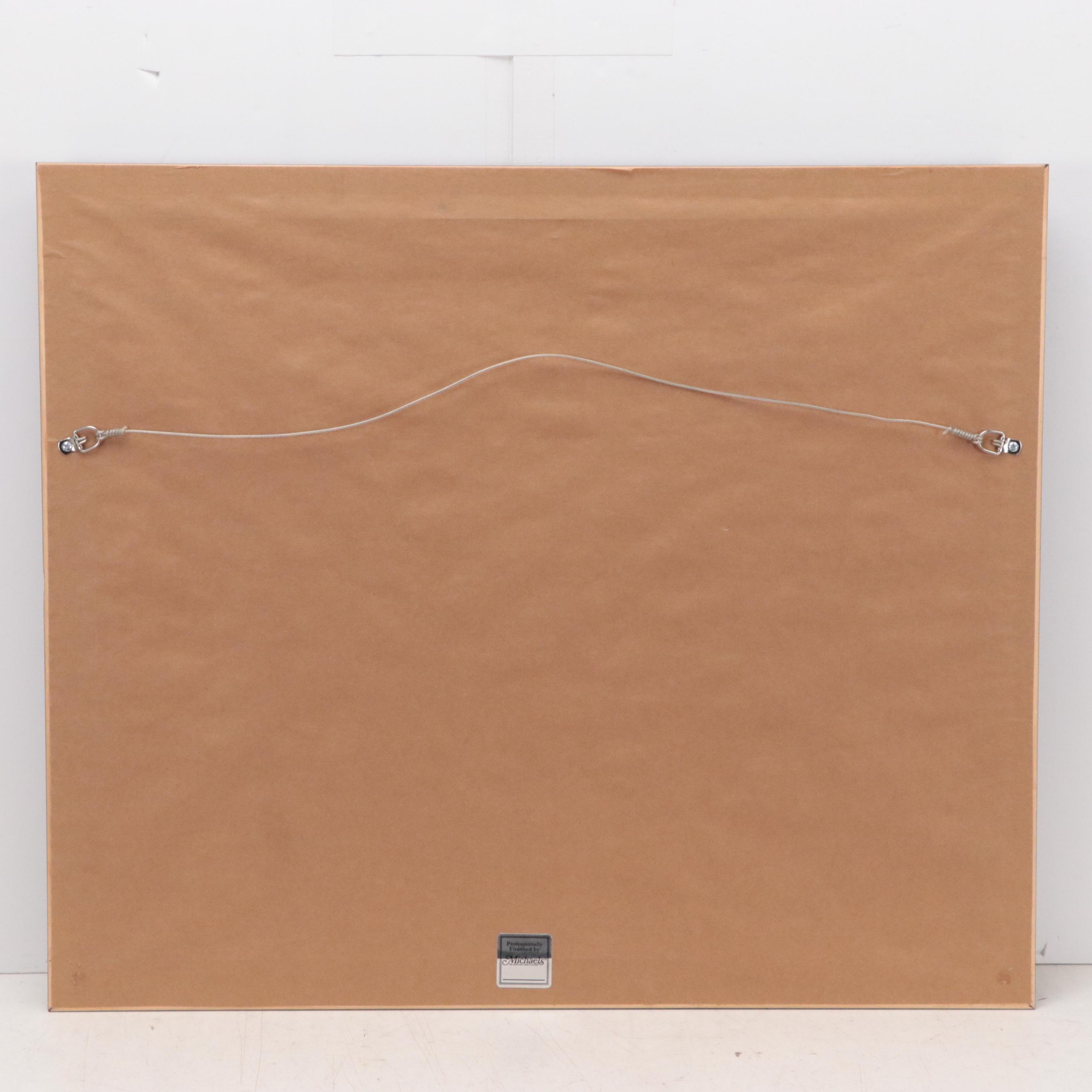 Romero Britto Giclée of Martini Glass, Late 20th Century