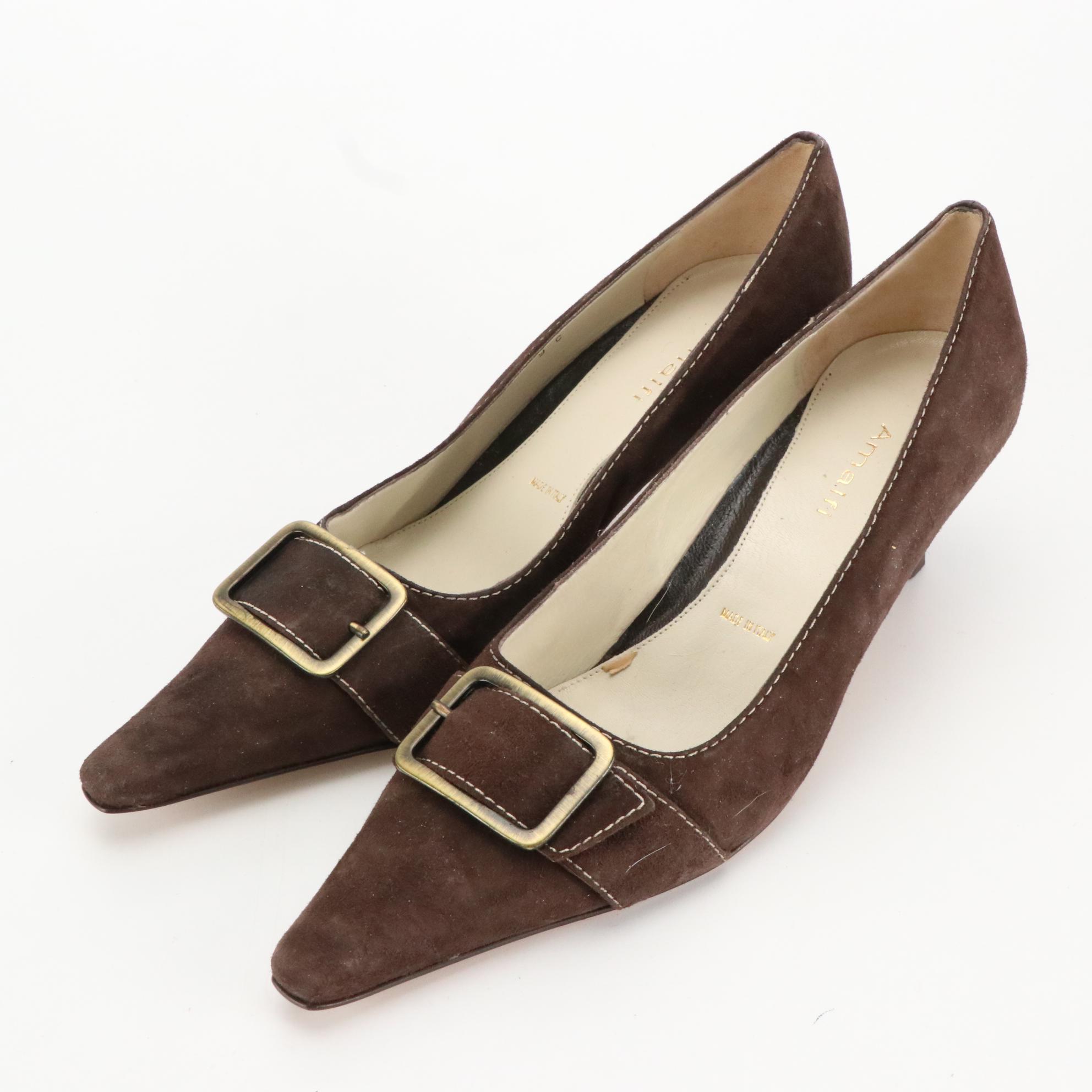 Stuart Weitzman and Amalfi Suede Pumps