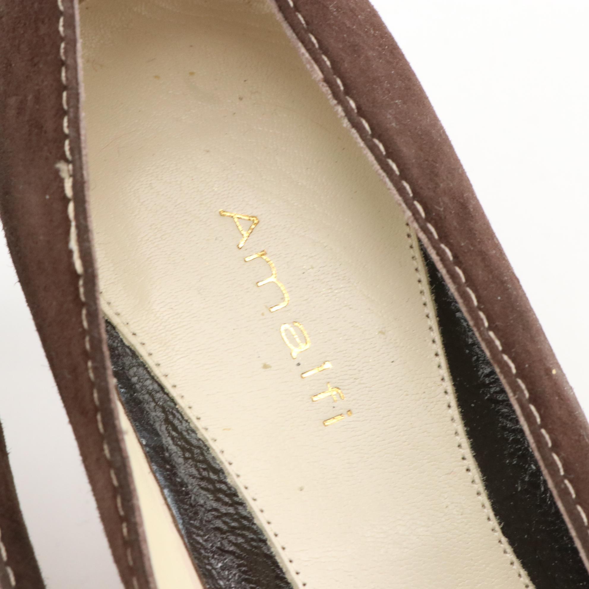 Stuart Weitzman and Amalfi Suede Pumps