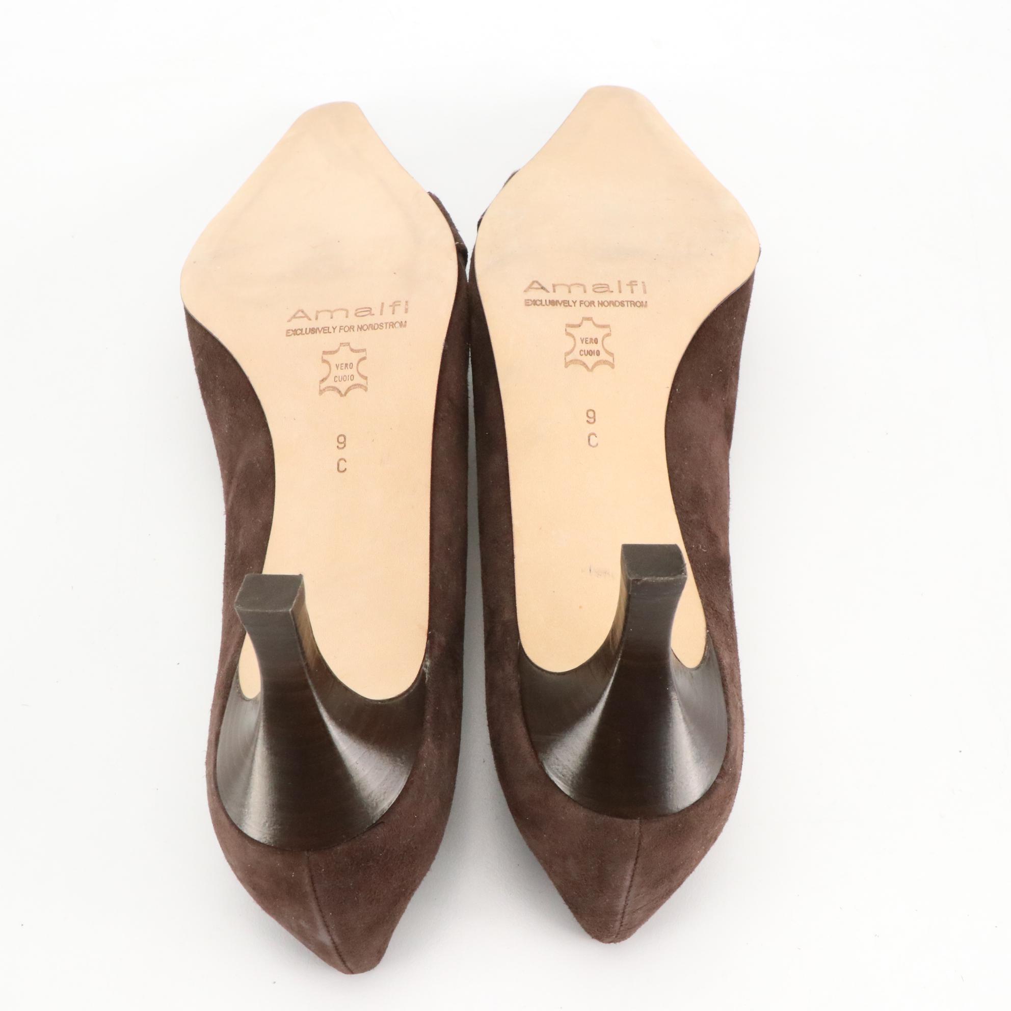 Stuart Weitzman and Amalfi Suede Pumps