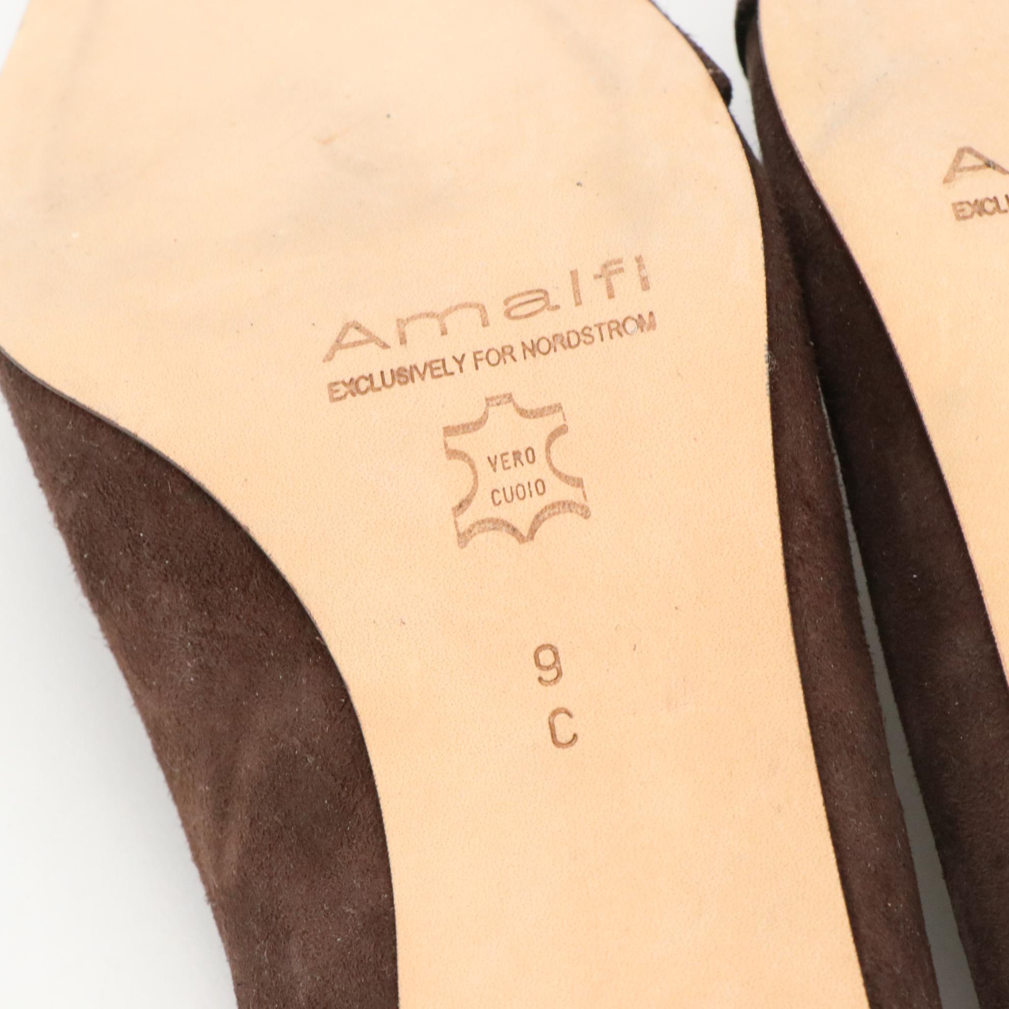 Stuart Weitzman and Amalfi Suede Pumps