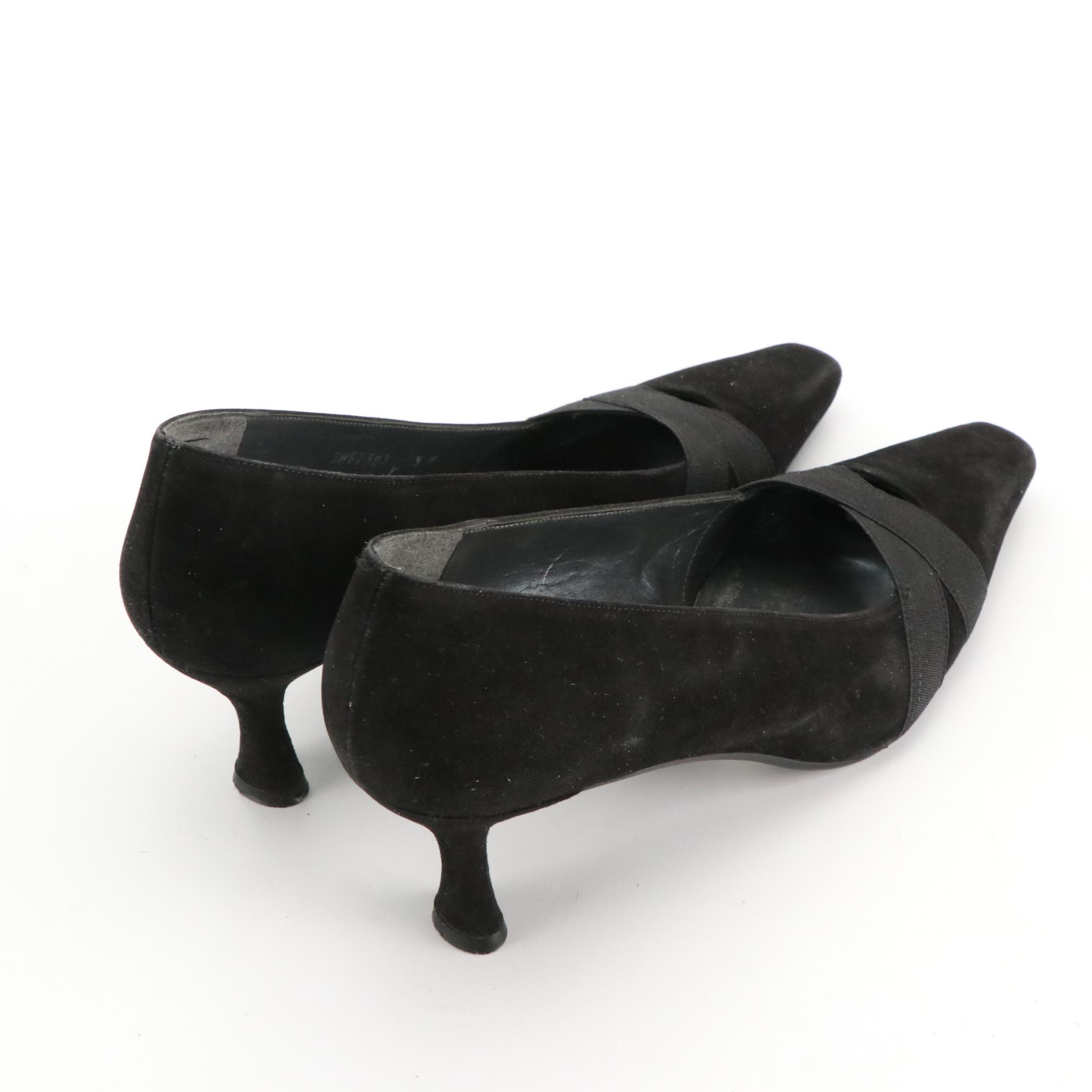 Stuart Weitzman and Amalfi Suede Pumps