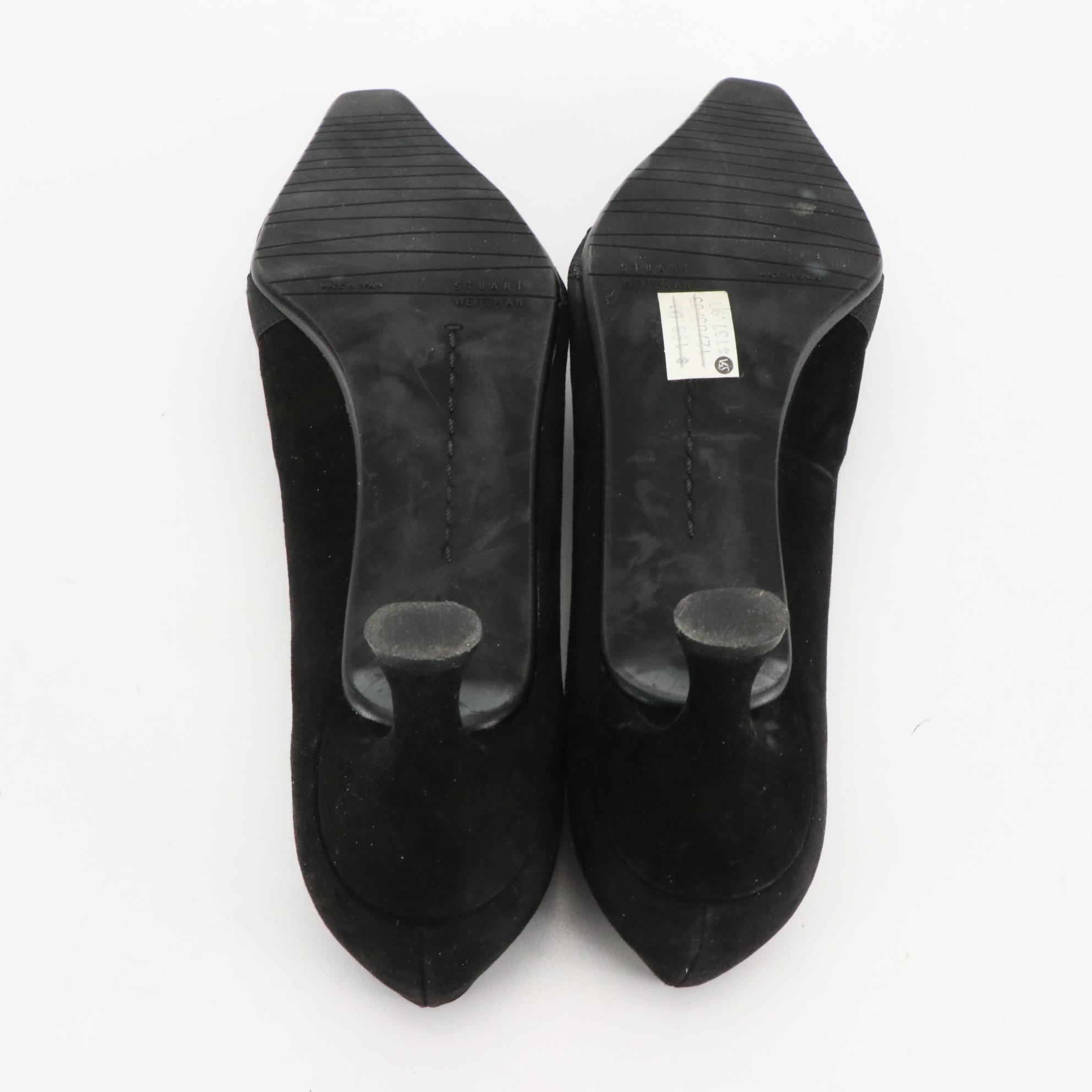 Stuart Weitzman and Amalfi Suede Pumps