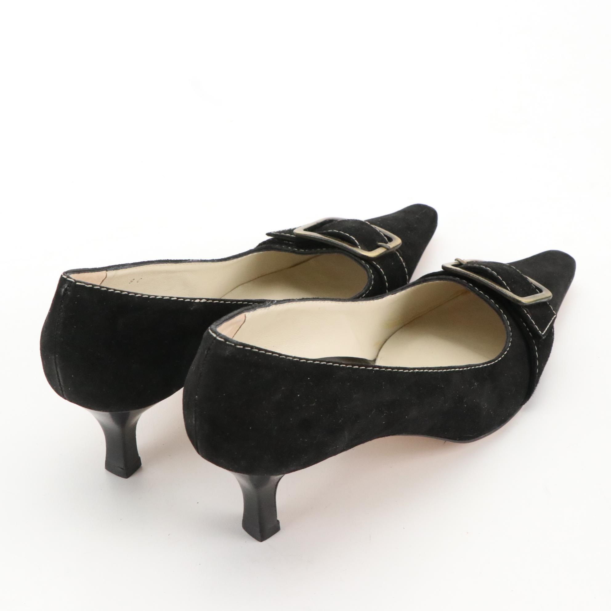 Stuart Weitzman and Amalfi Suede Pumps