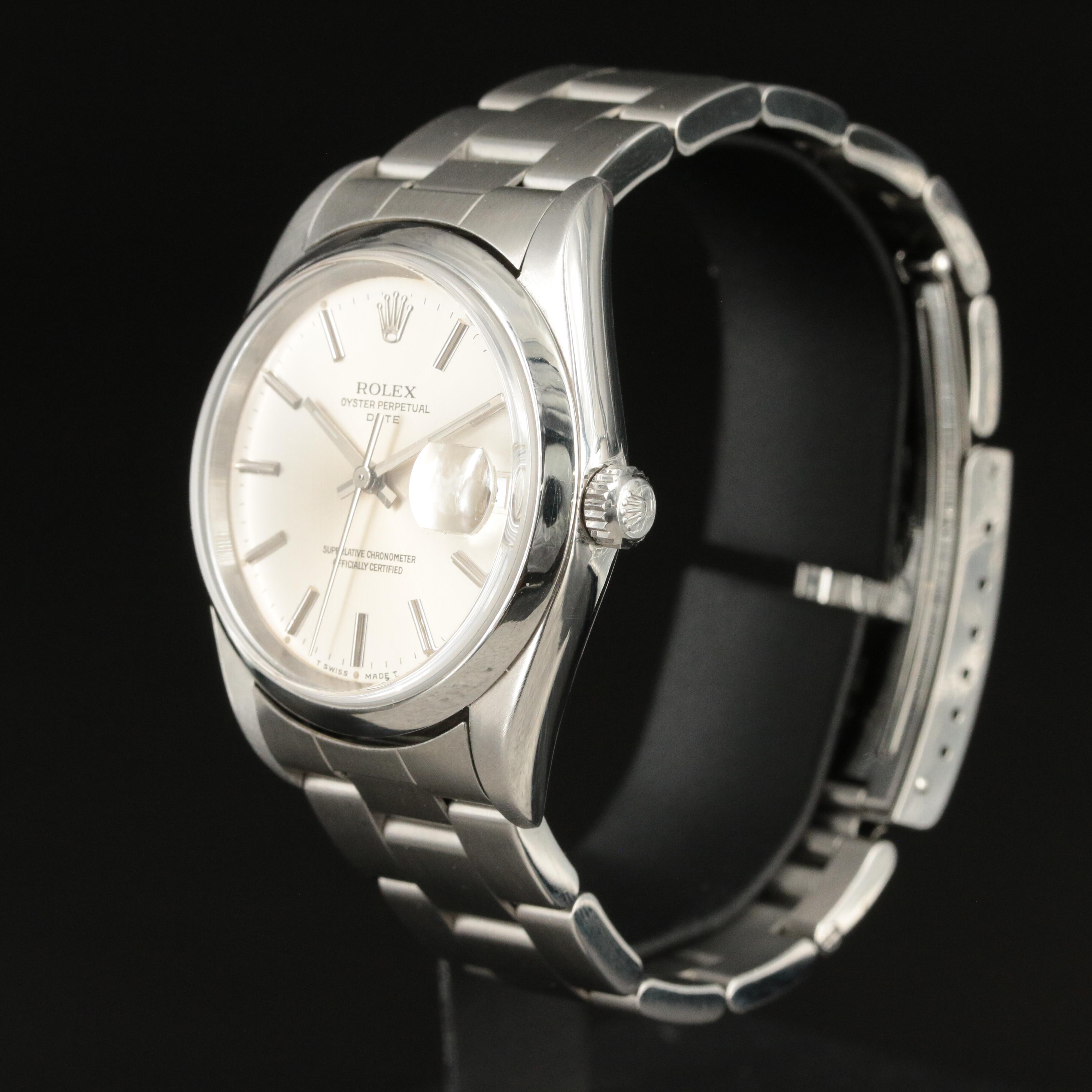 2000 Rolex Oyster Perpetual Date Watch