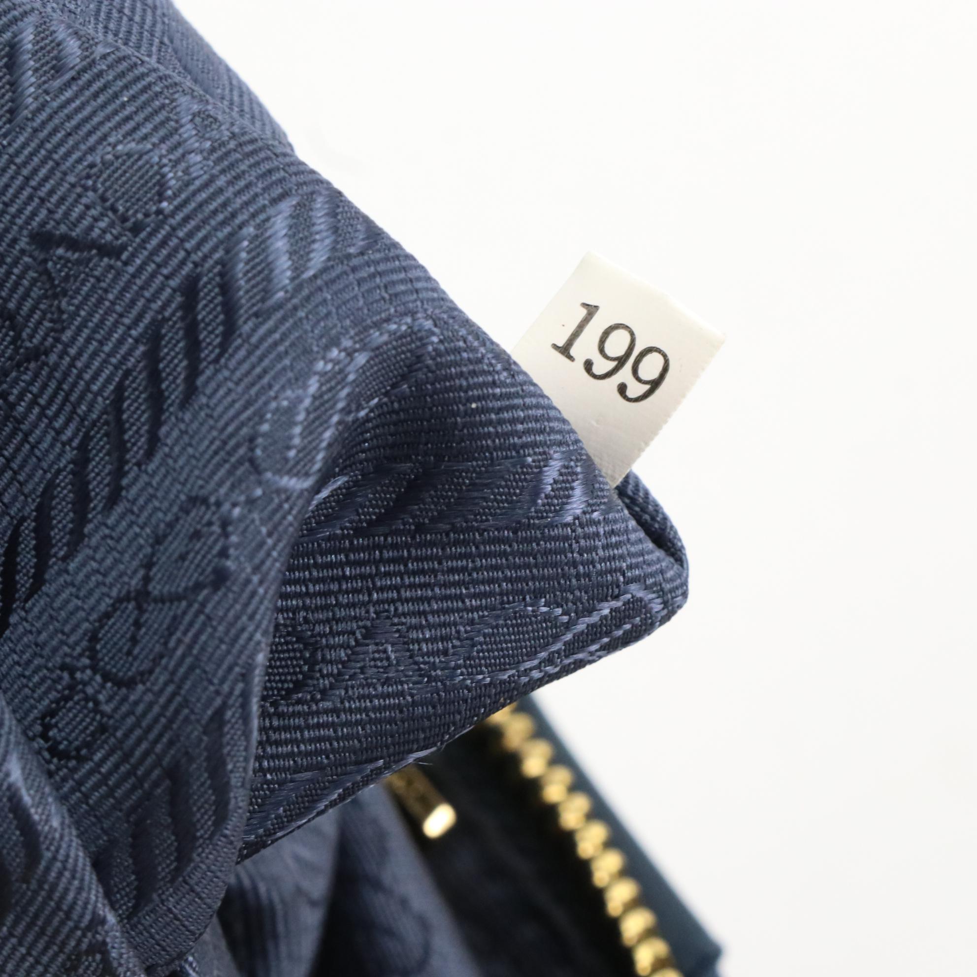 Prada Bow Clutch Bag in Tessuto Nylon