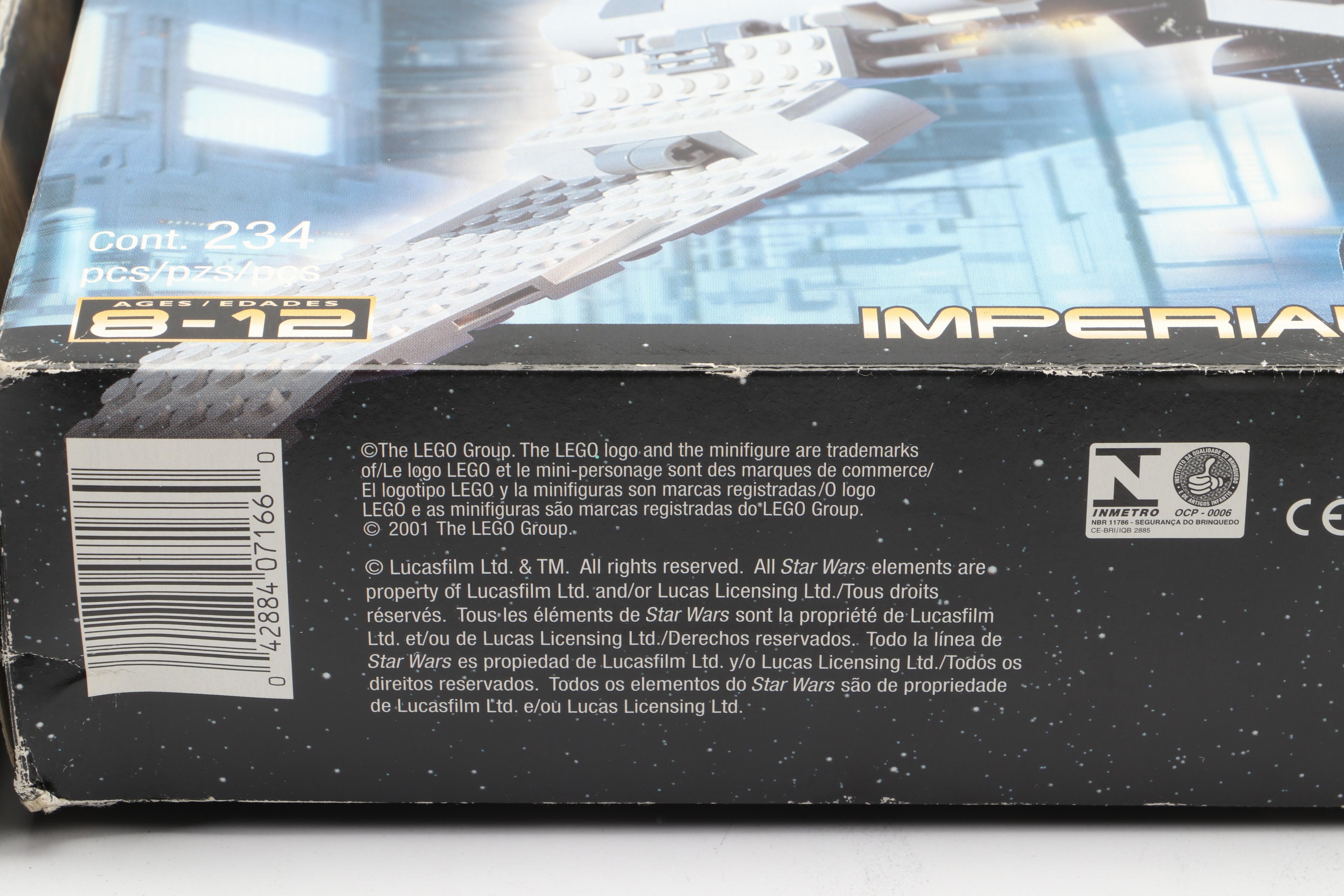 LEGO Star Wars Millennium Falcon, Imperial Shuttle & Jabba's Palace Sets, 2000s