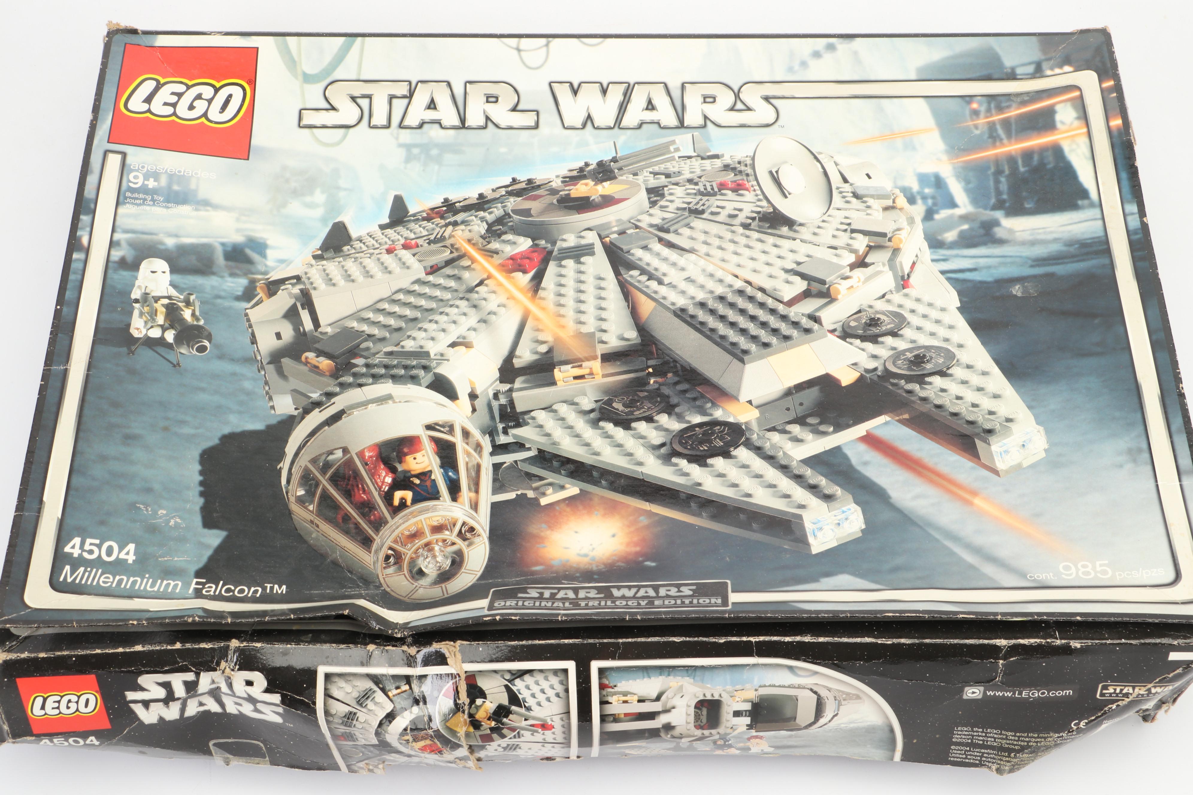 LEGO Star Wars Millennium Falcon, Imperial Shuttle & Jabba's Palace Sets, 2000s