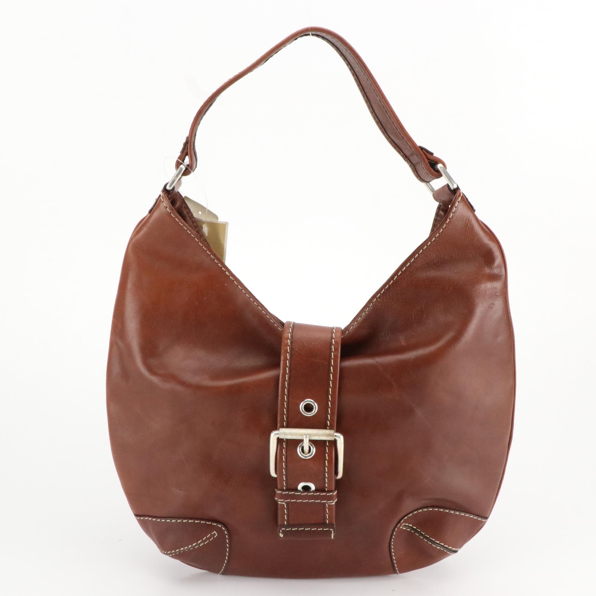 Michael Kors Collegiate Top Zip Fringe Shoulder Bag and Hutton Hobo Bag