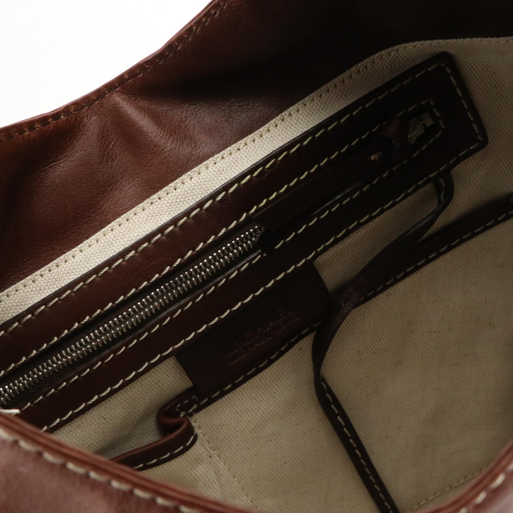 Michael Kors Collegiate Top Zip Fringe Shoulder Bag and Hutton Hobo Bag