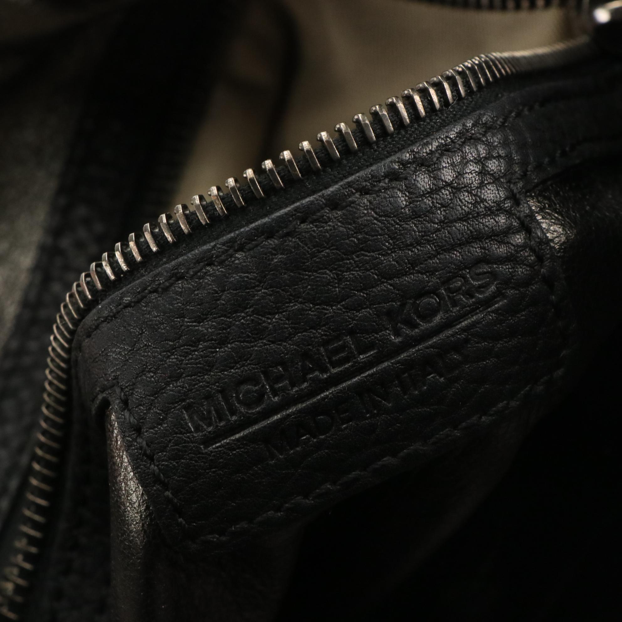 Michael Kors Collegiate Top Zip Fringe Shoulder Bag and Hutton Hobo Bag