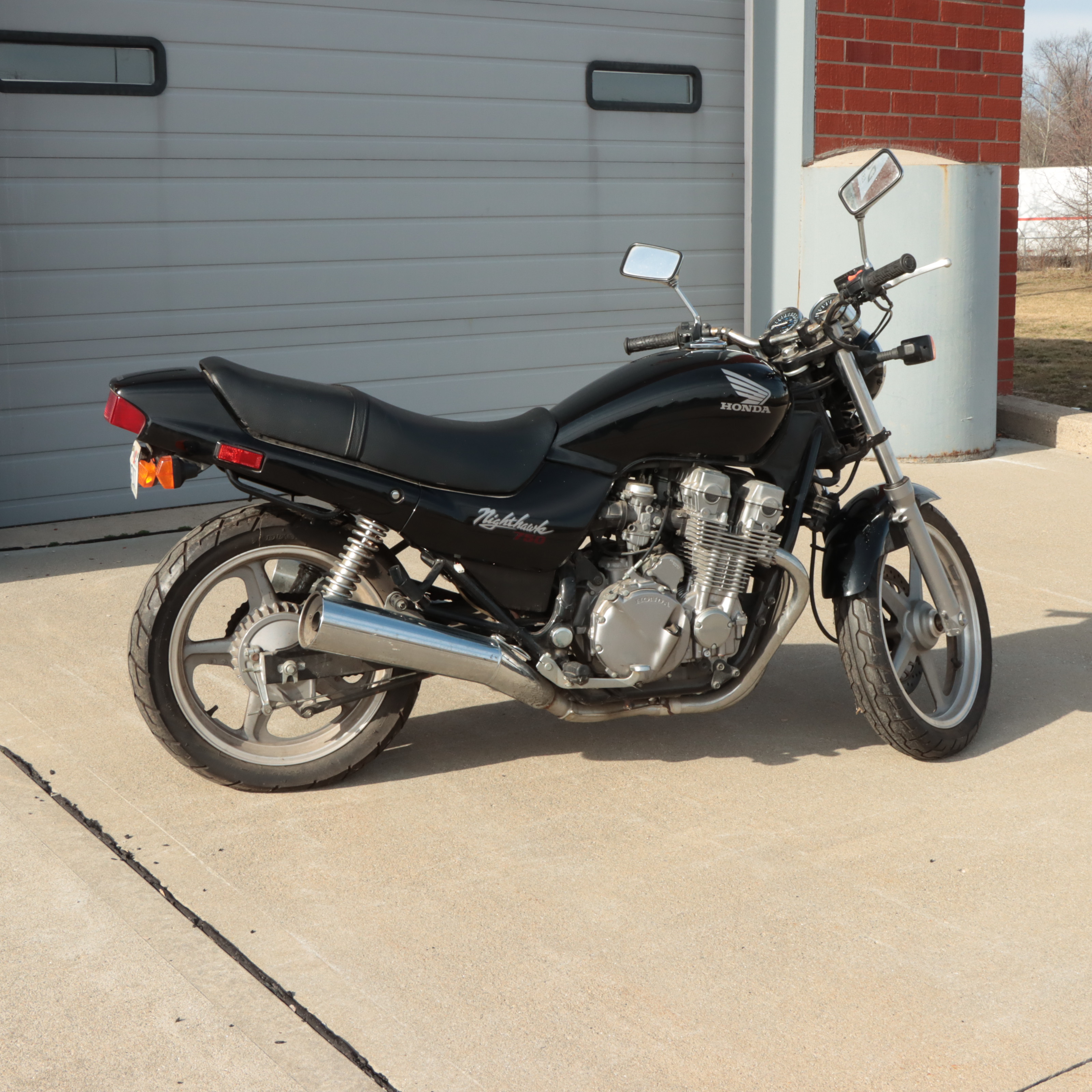 1992 Honda Nighthawk CB750 Motorcycle
