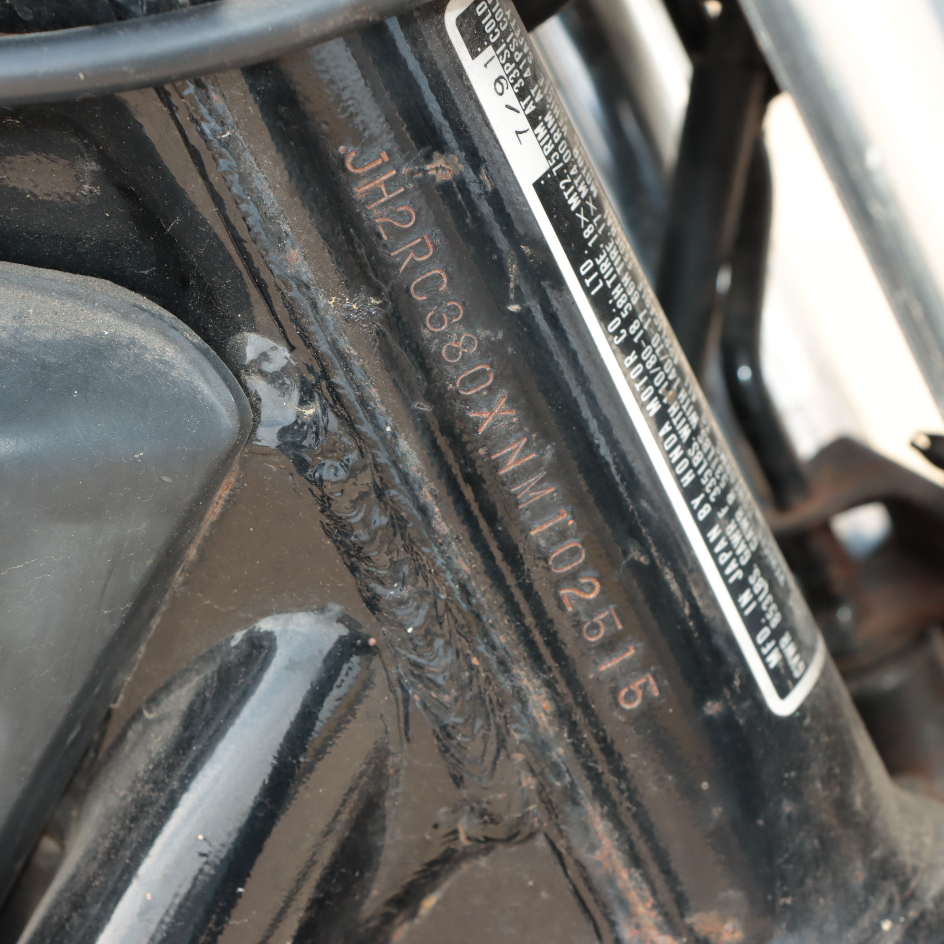 1992 Honda Nighthawk CB750 Motorcycle