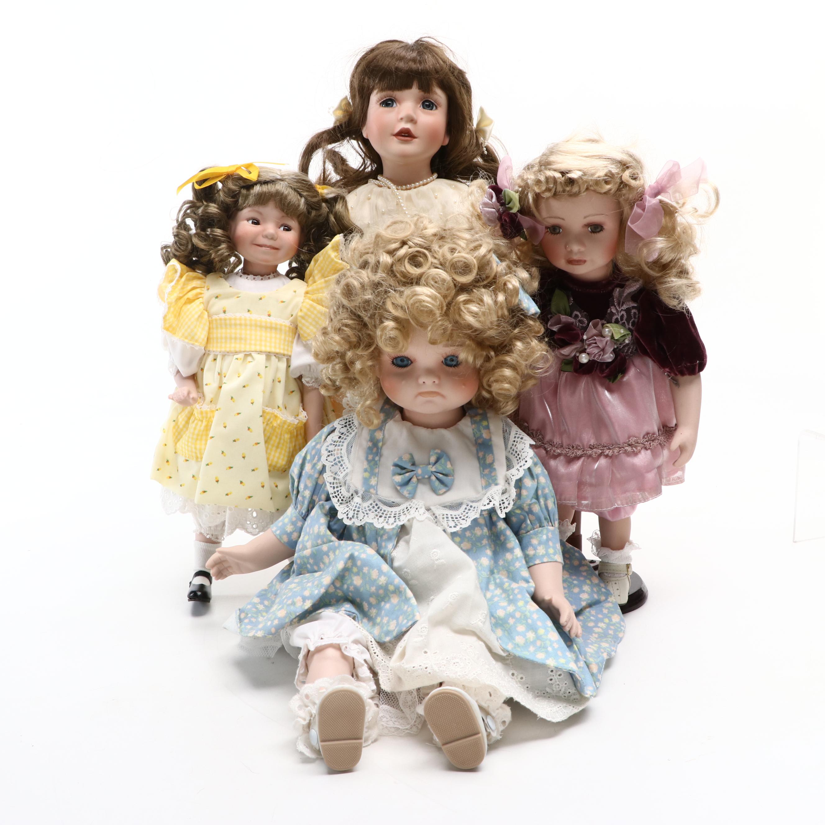 Seymour Mann, Ashton-Drake, and More Porcelain Collector Dolls