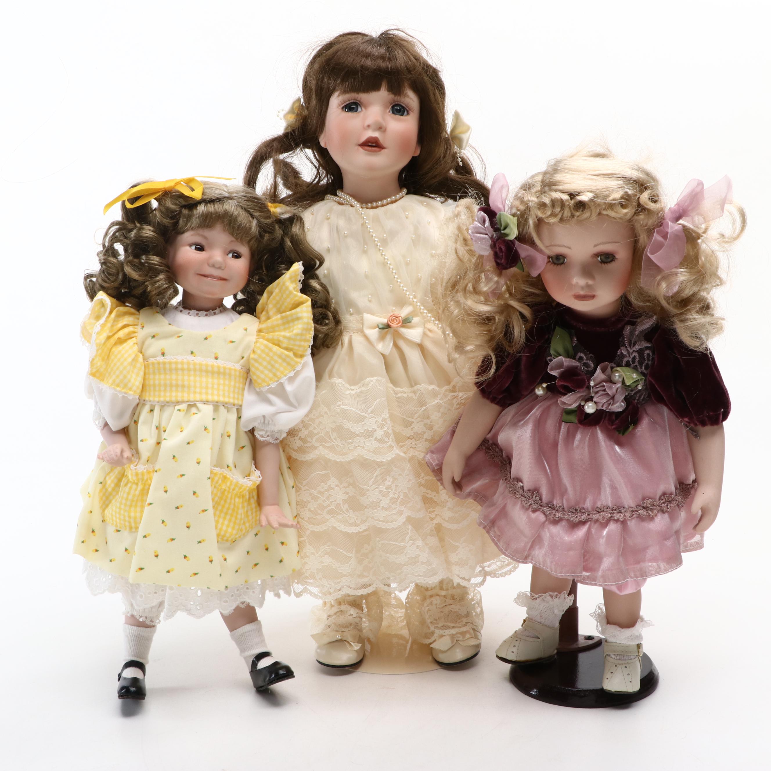 Seymour Mann, Ashton-Drake, and More Porcelain Collector Dolls