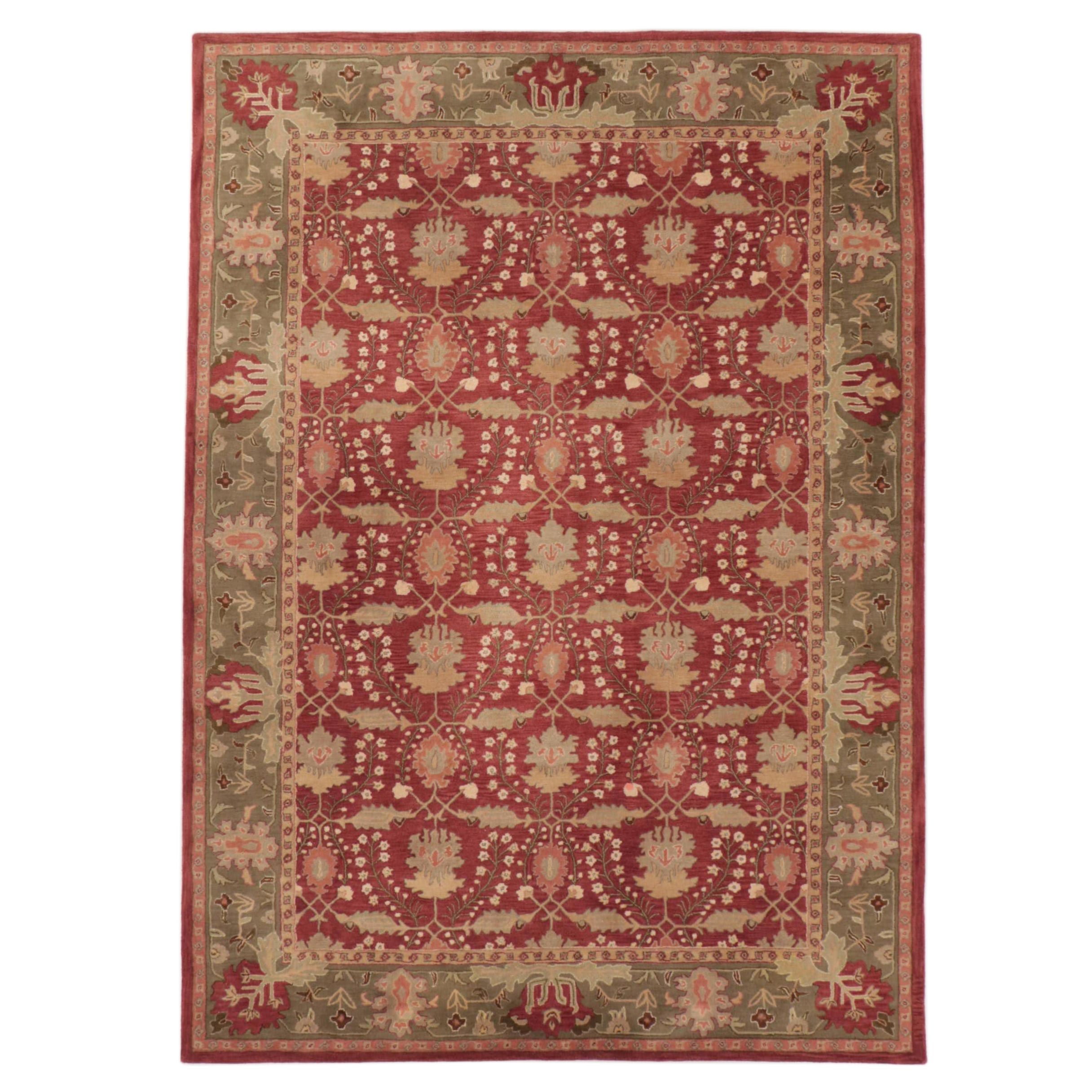 9'10 x 13'10 Hand-Tufted Pottery Barn Franklin Room Sized Rug
