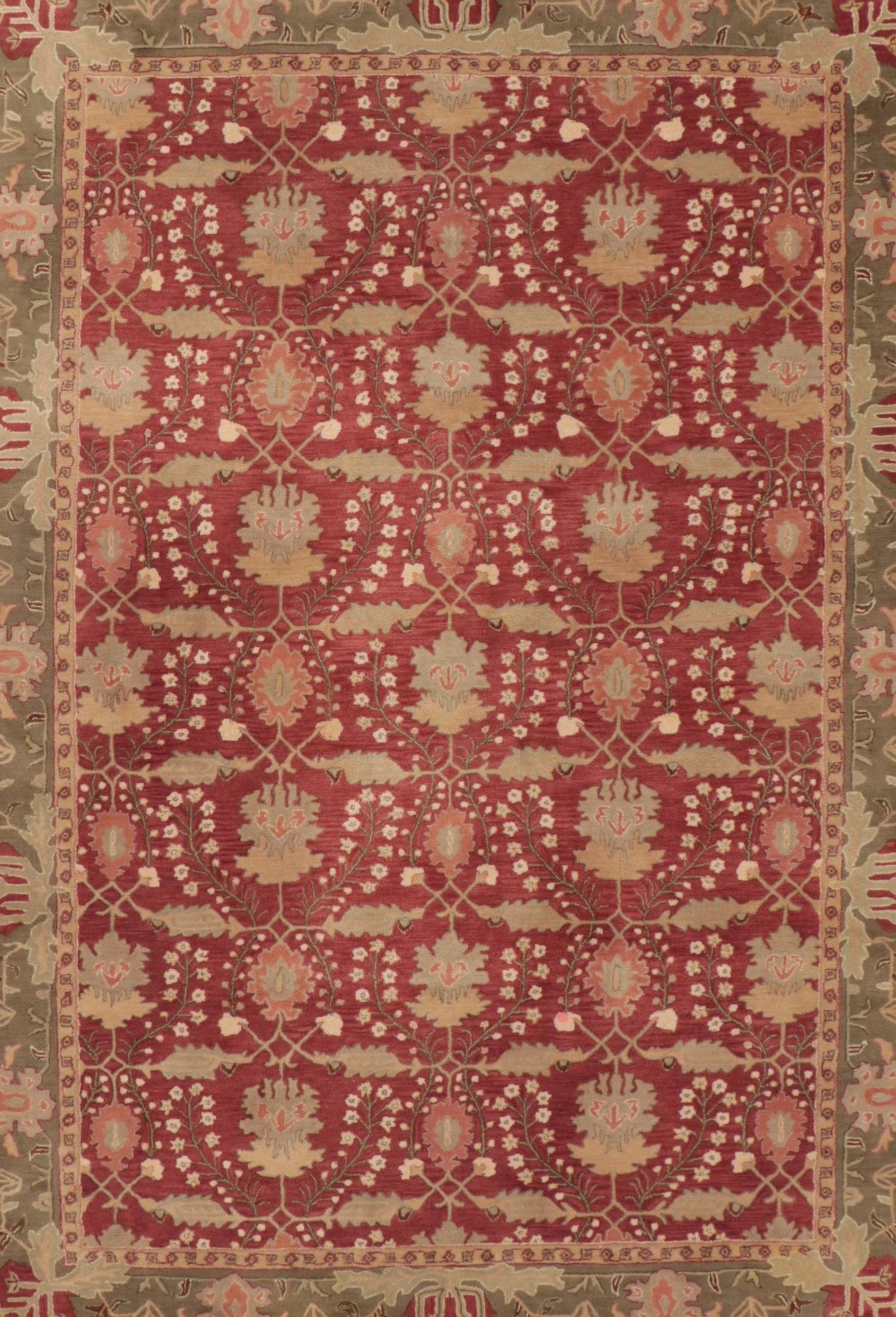 9'10 x 13'10 Hand-Tufted Pottery Barn Franklin Room Sized Rug