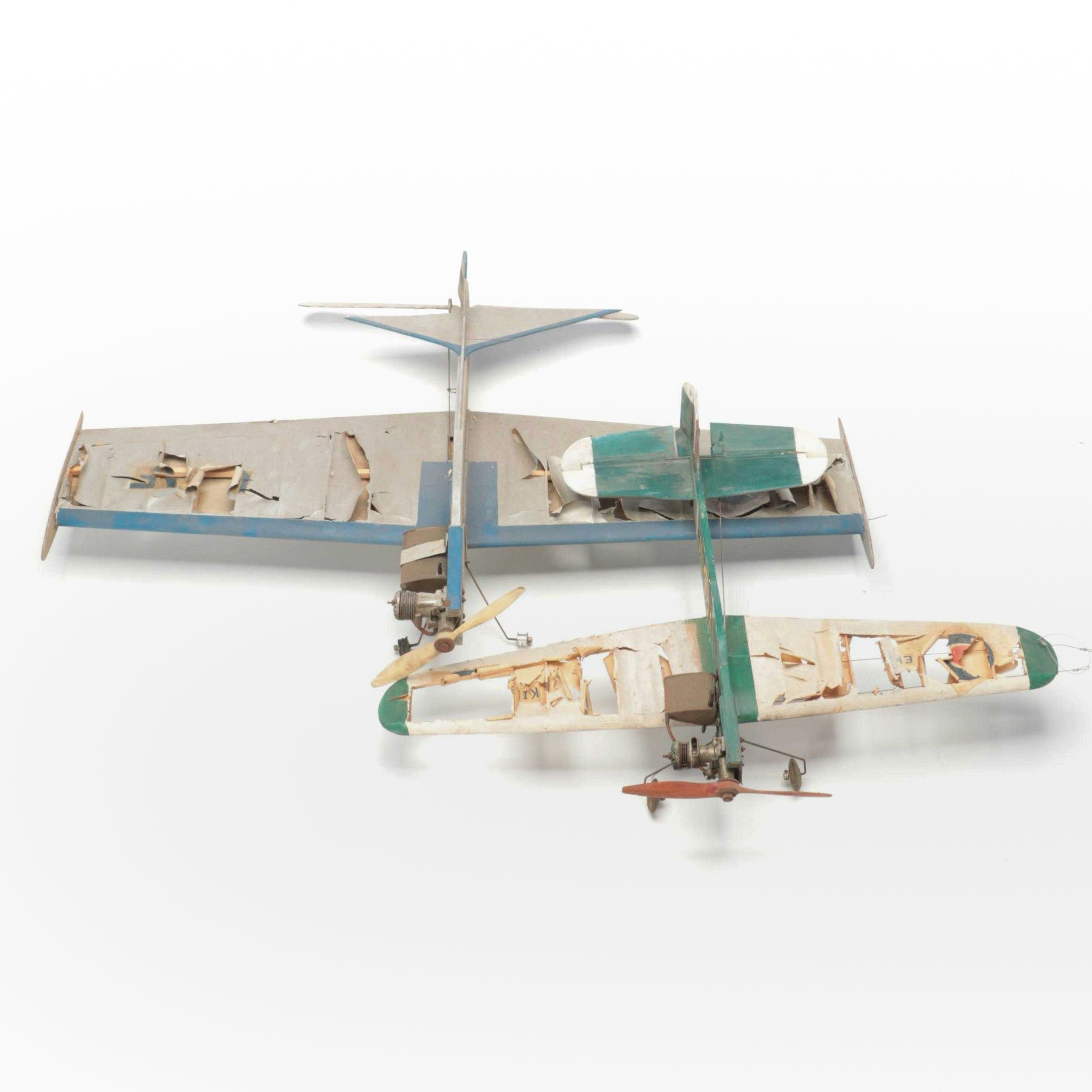 Paper and Balsa Wood Model Airplanes