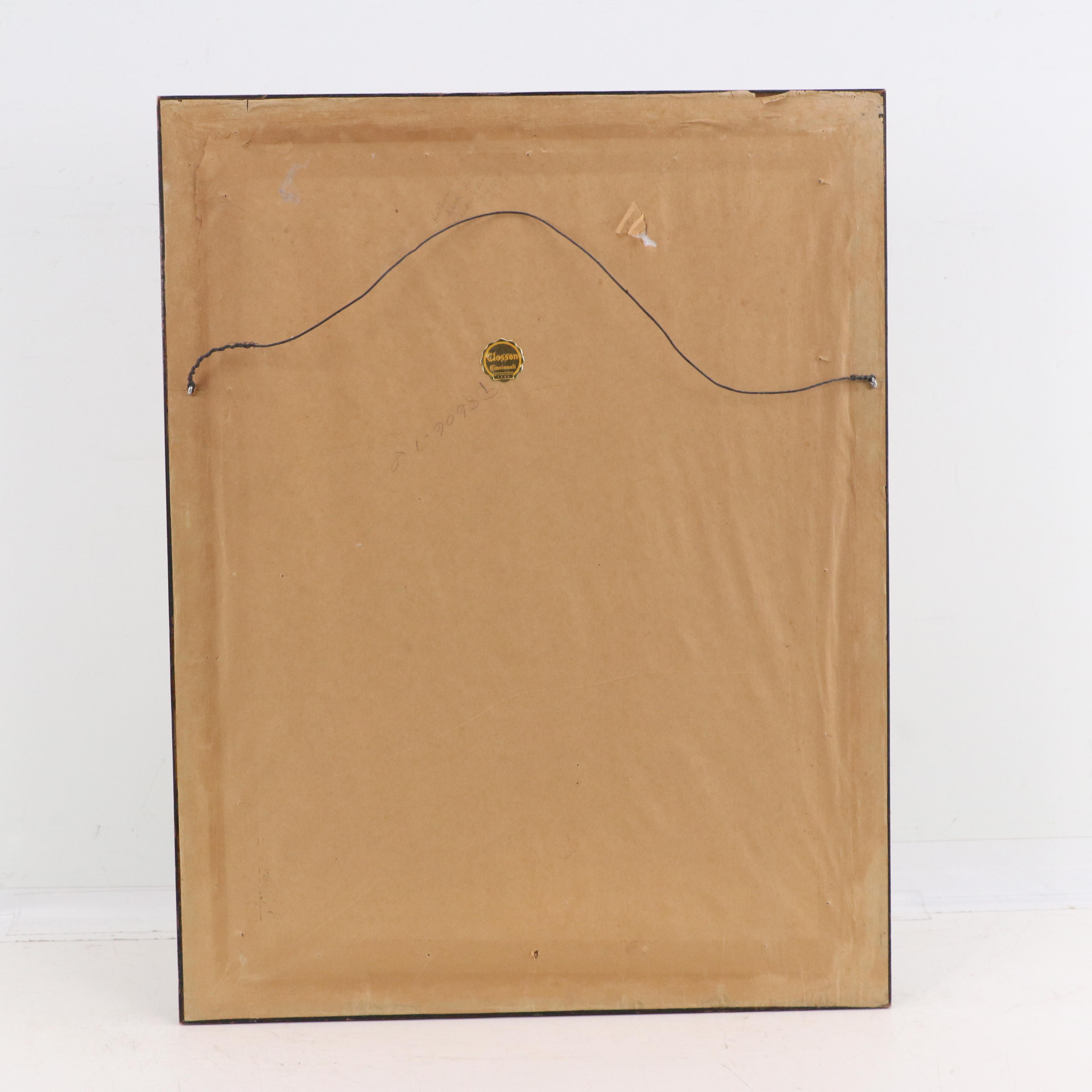 Bev Van Berkom Oil Painting of an Autumnal Landscape with Pond