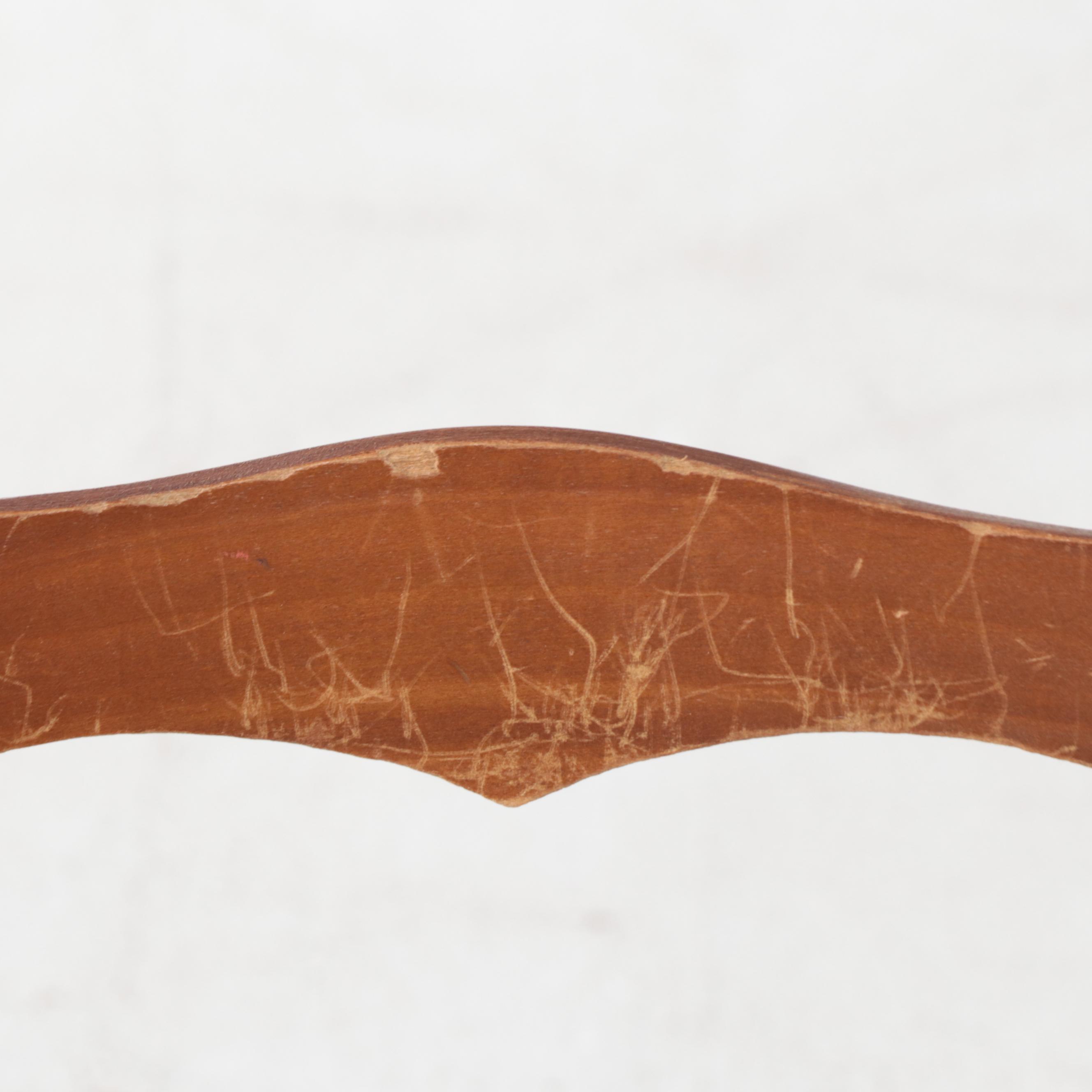 Riverside Furniture "Meridian" Oak Roll-Top Desk Plus Colonial Style Side Chair