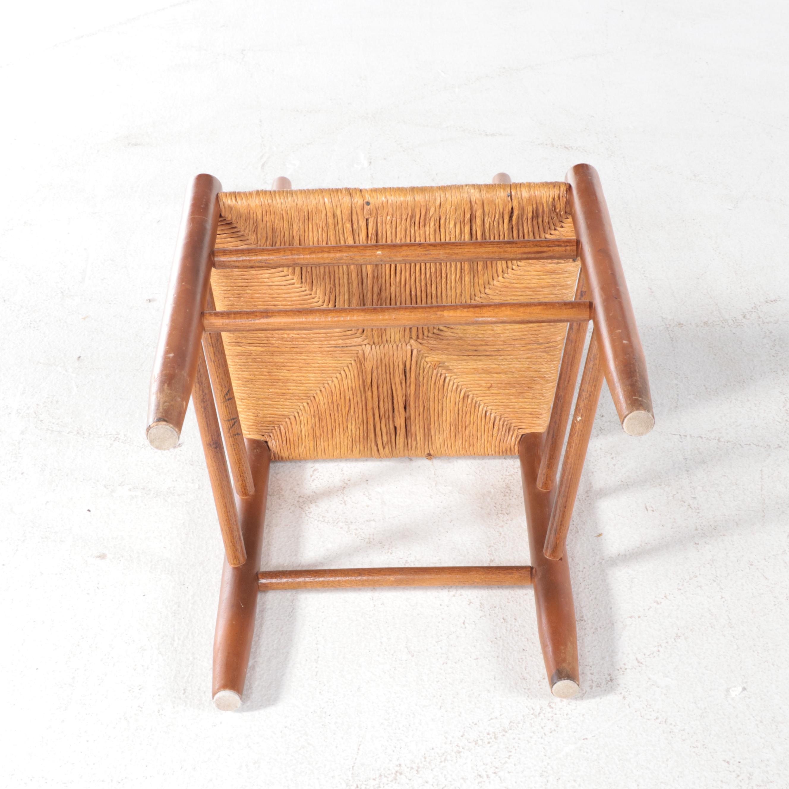 Riverside Furniture "Meridian" Oak Roll-Top Desk Plus Colonial Style Side Chair