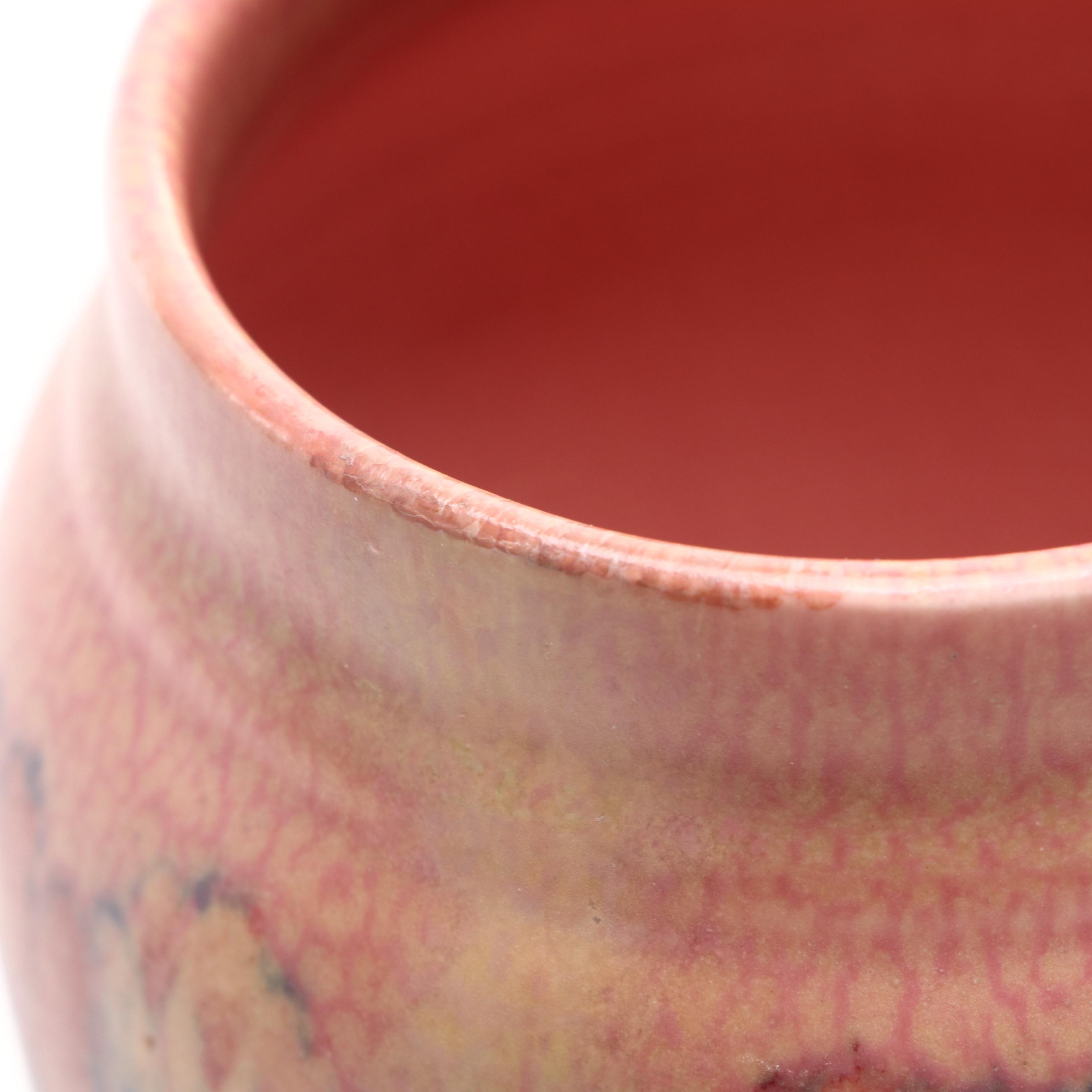 Rookwood Pottery Vellum Glaze Vase with Floral Motif, 1928