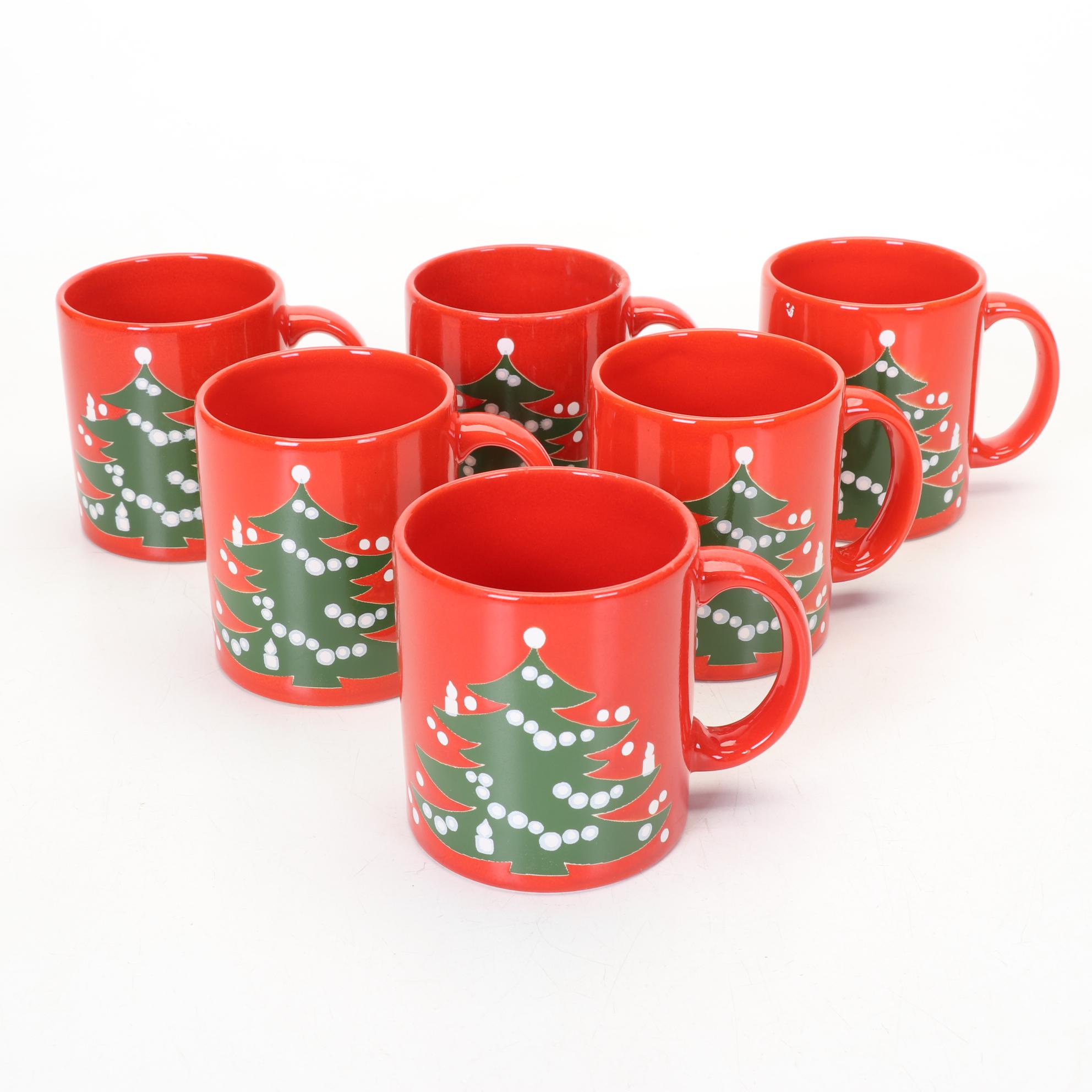 Waechtersbach "Christmas Tree" Dinnerware and Barware, 1982-2012