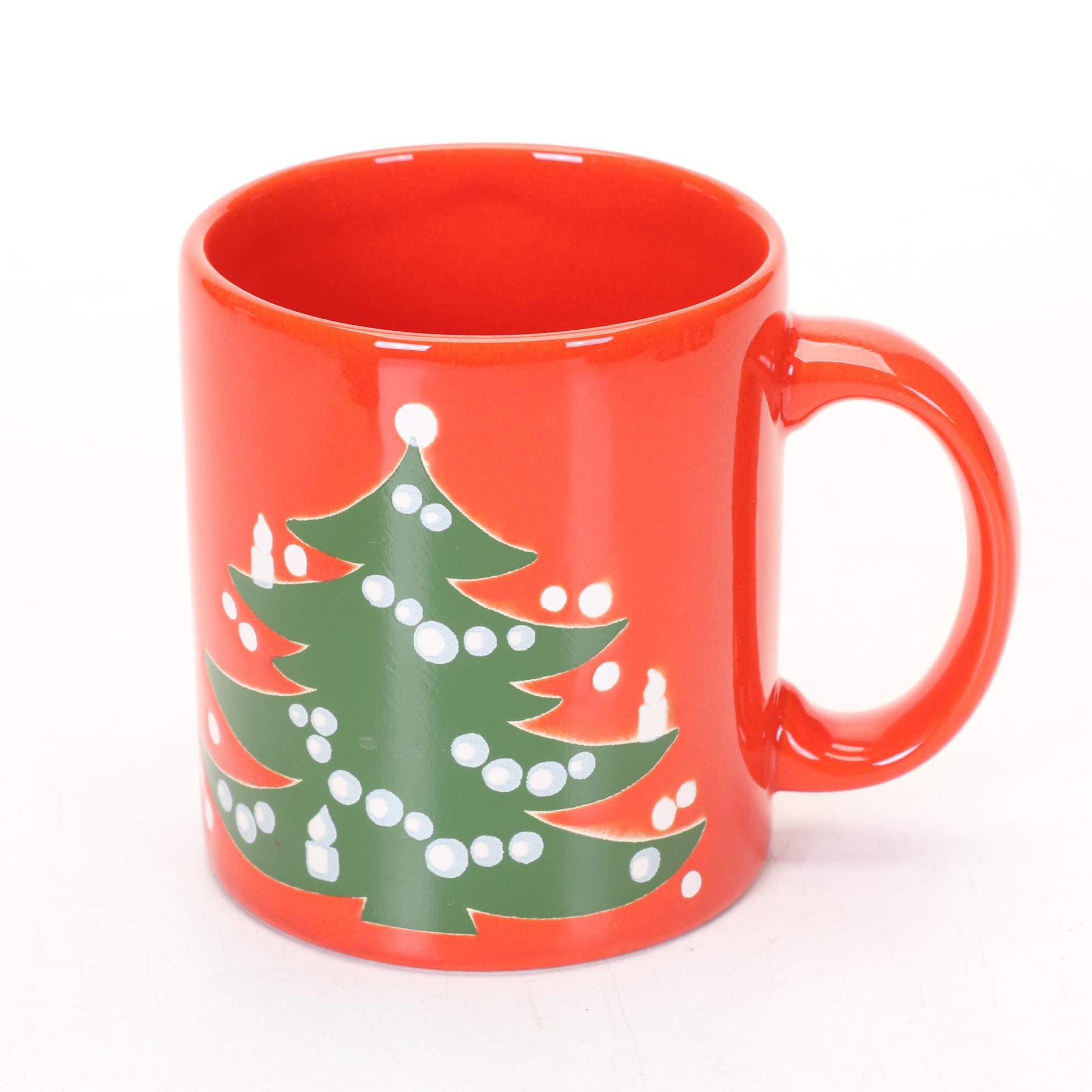 Waechtersbach "Christmas Tree" Dinnerware and Barware, 1982-2012