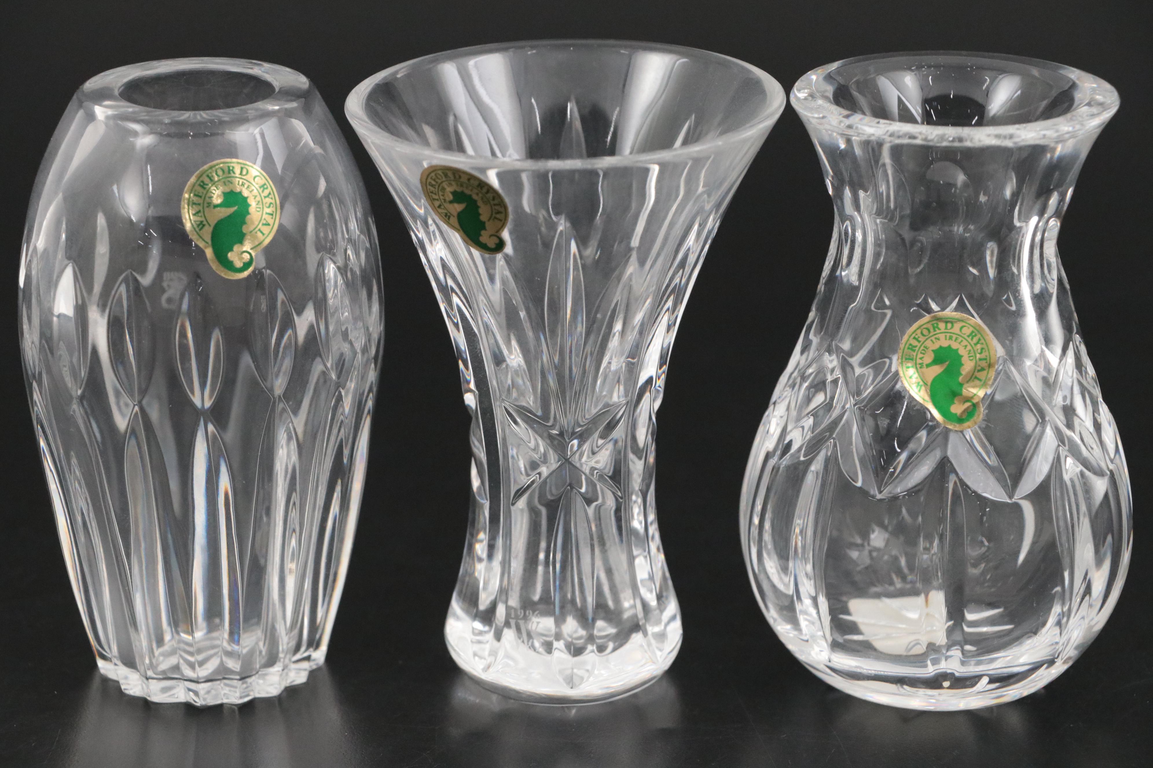 Waterford Crystal Bud Vases