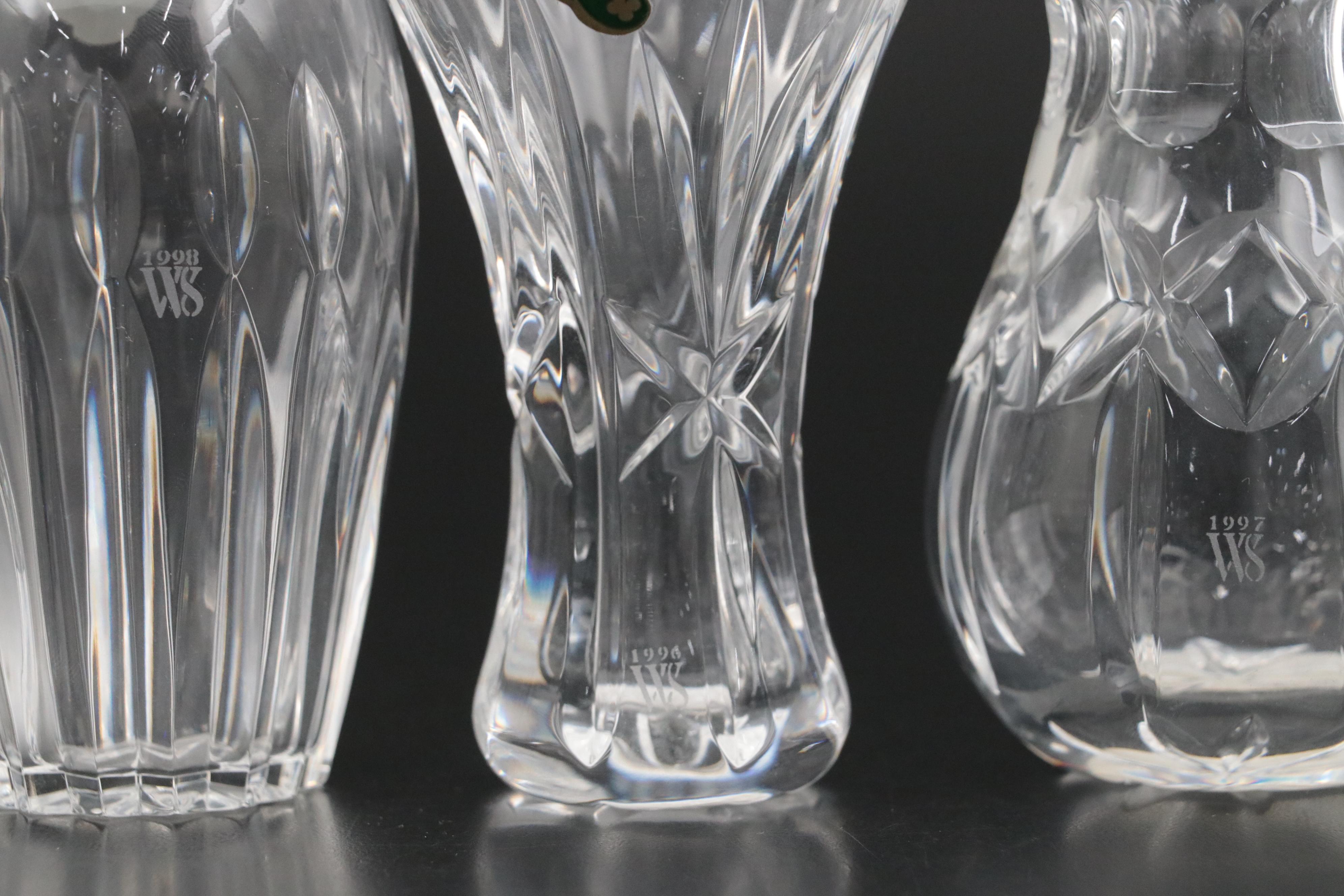 Waterford Crystal Bud Vases