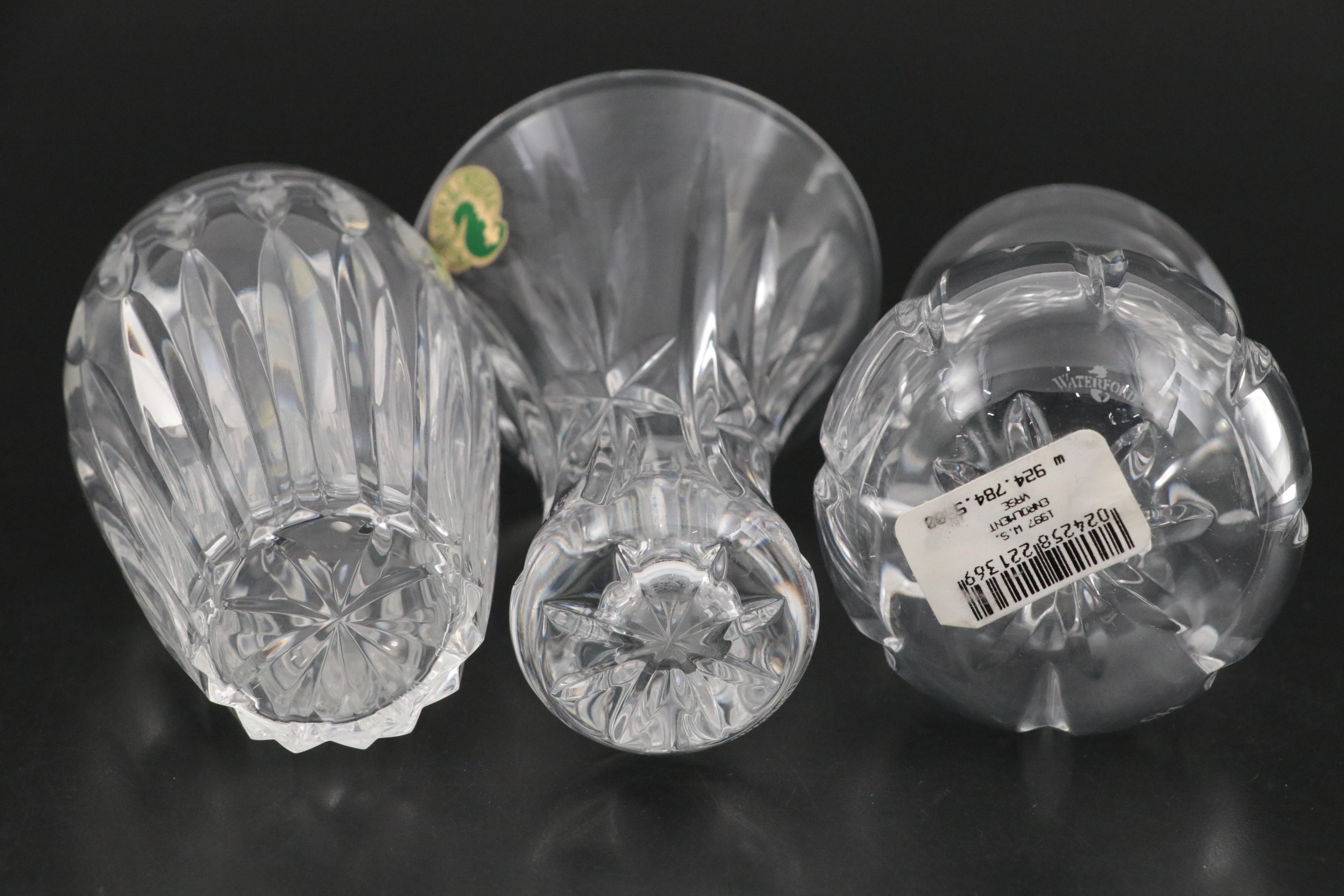 Waterford Crystal Bud Vases
