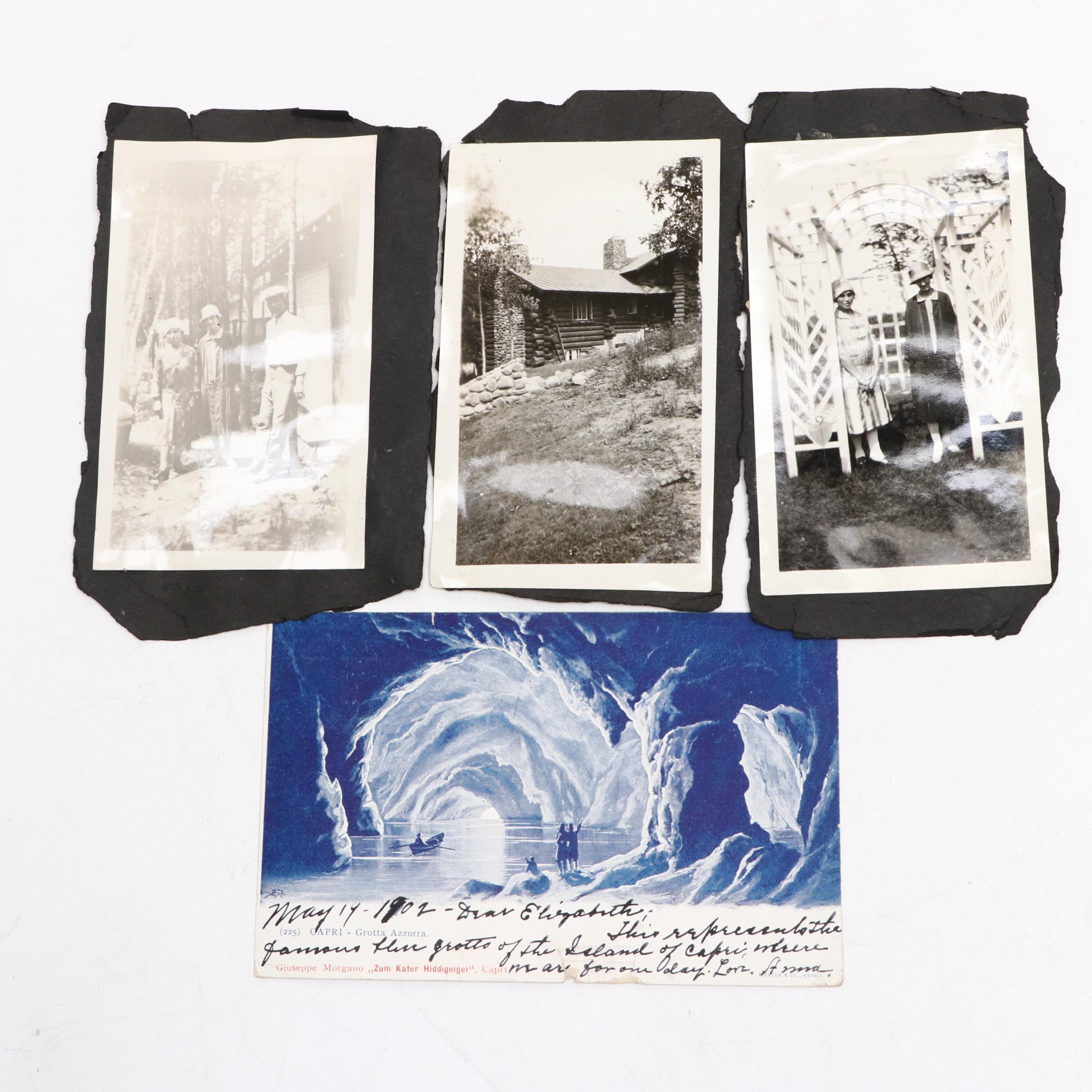 World's Fair with Other Souvenir Postcards and Photographs