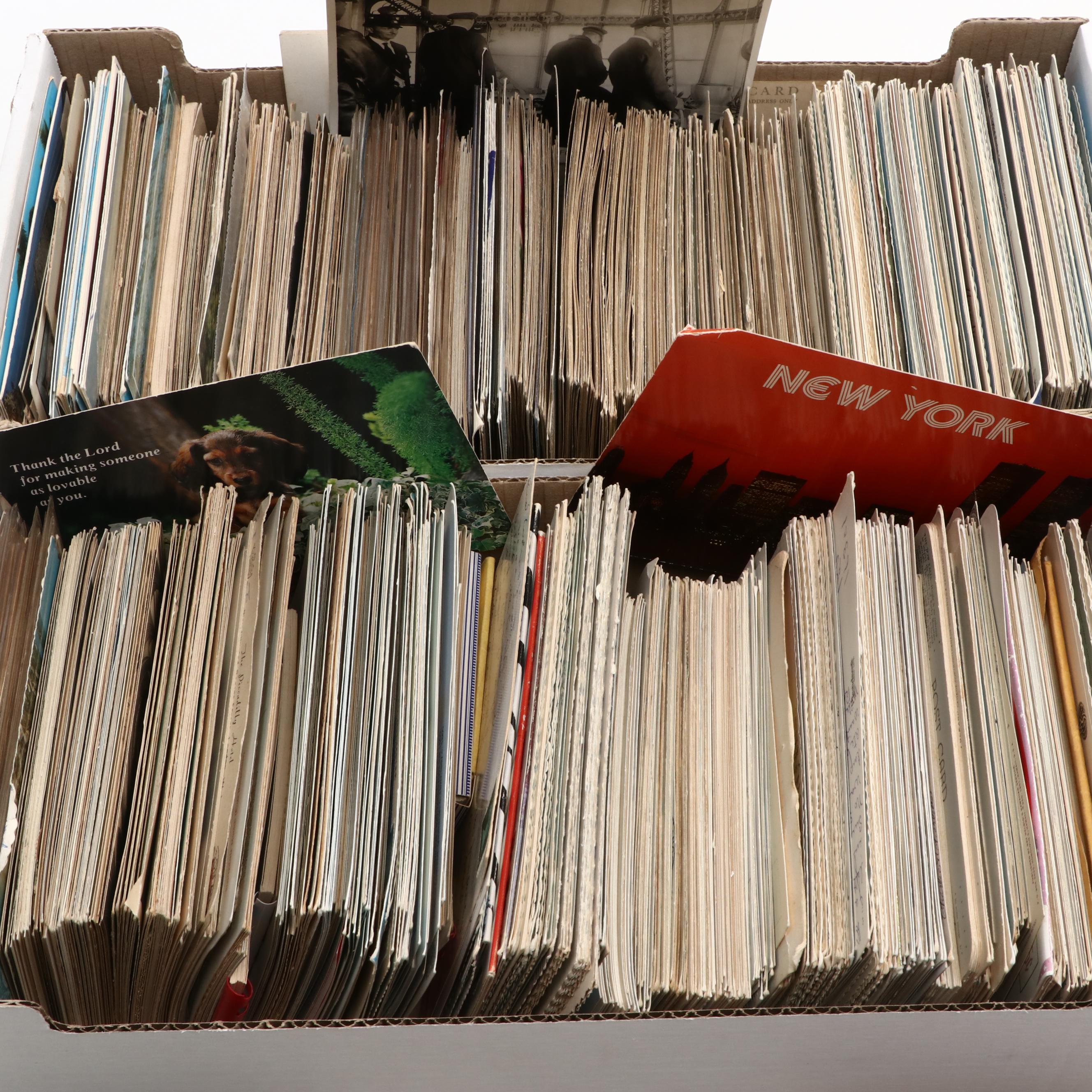 World's Fair with Other Souvenir Postcards and Photographs