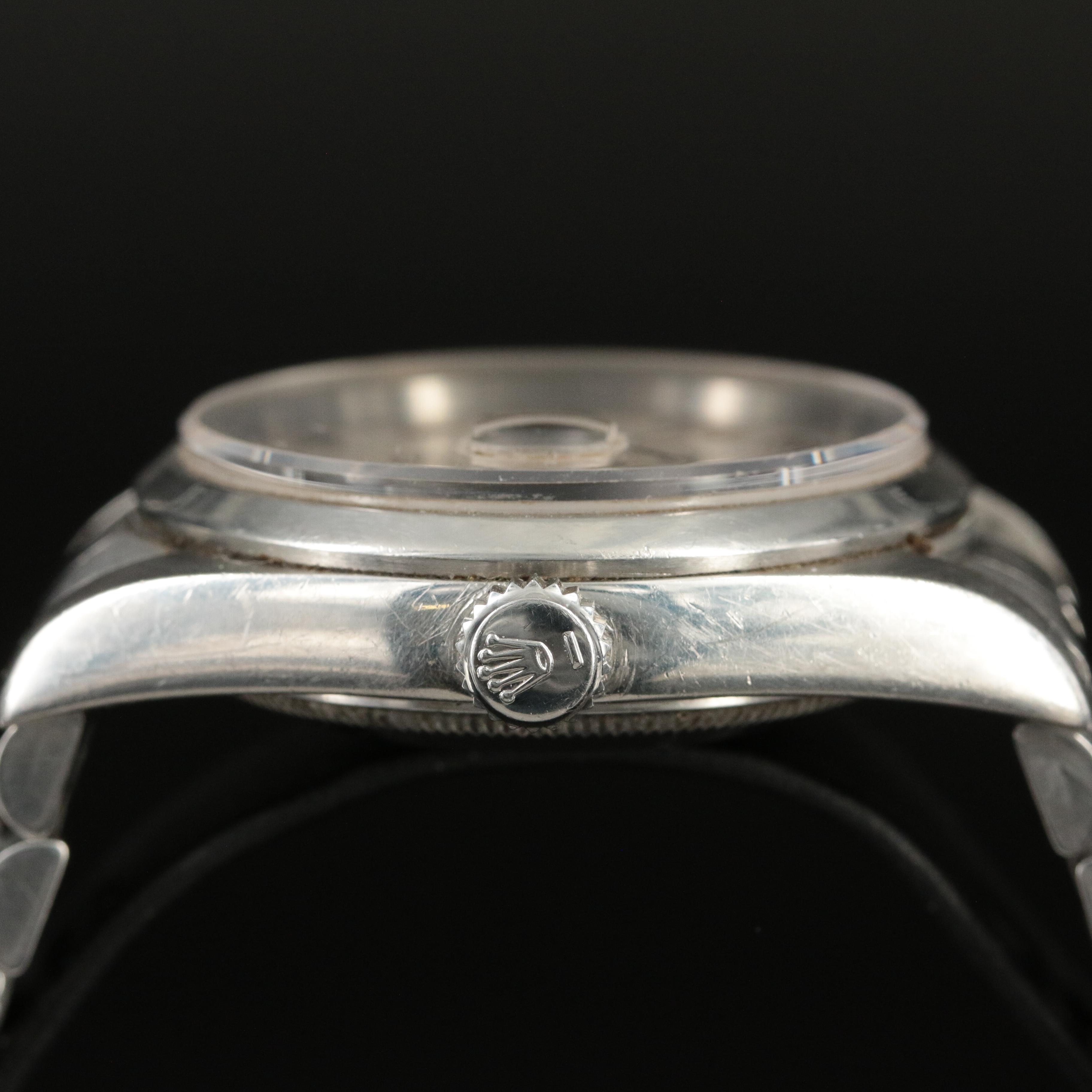 1995 Rolex Datejust Ivory Arabic Jubilee Dial Watch