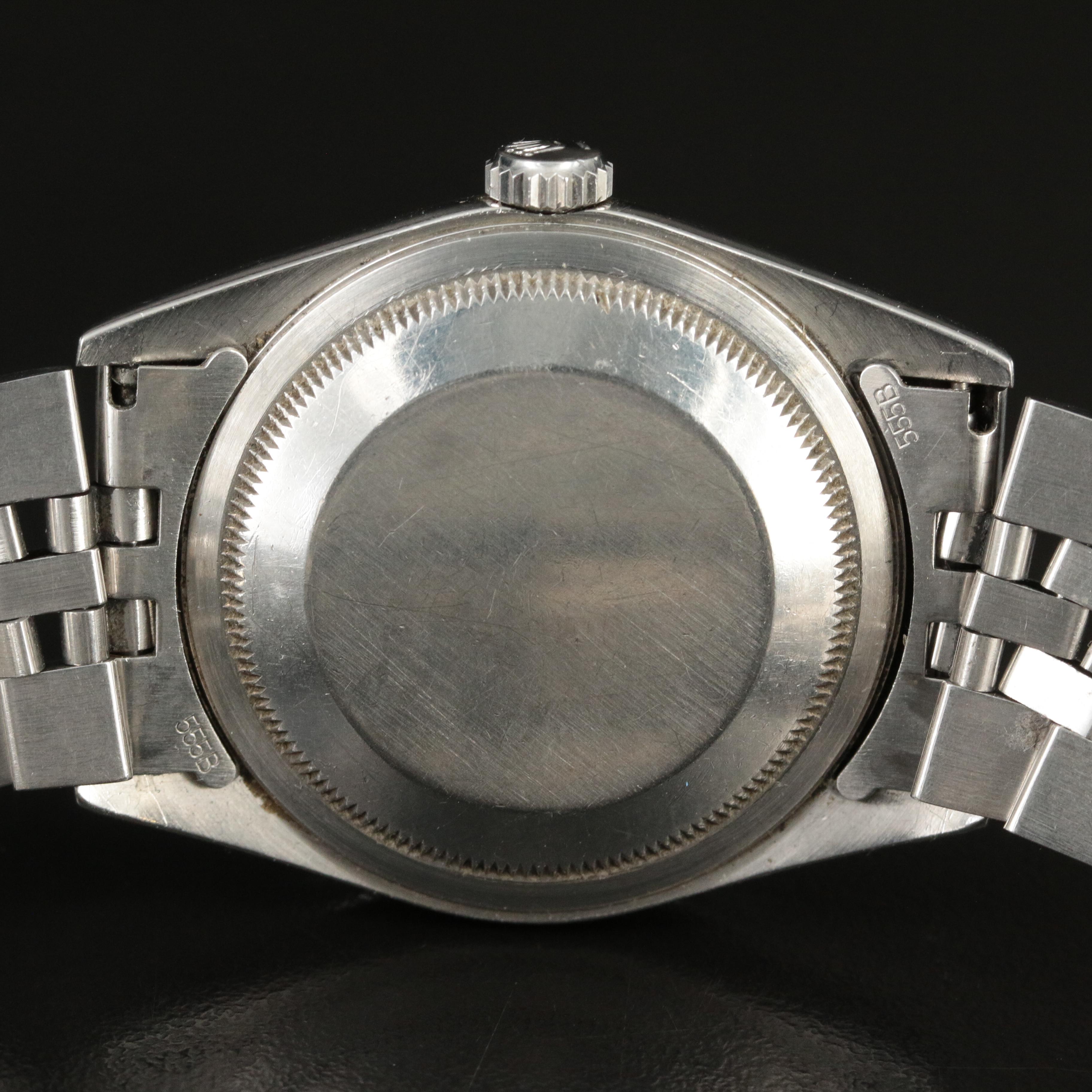 1995 Rolex Datejust Ivory Arabic Jubilee Dial Watch