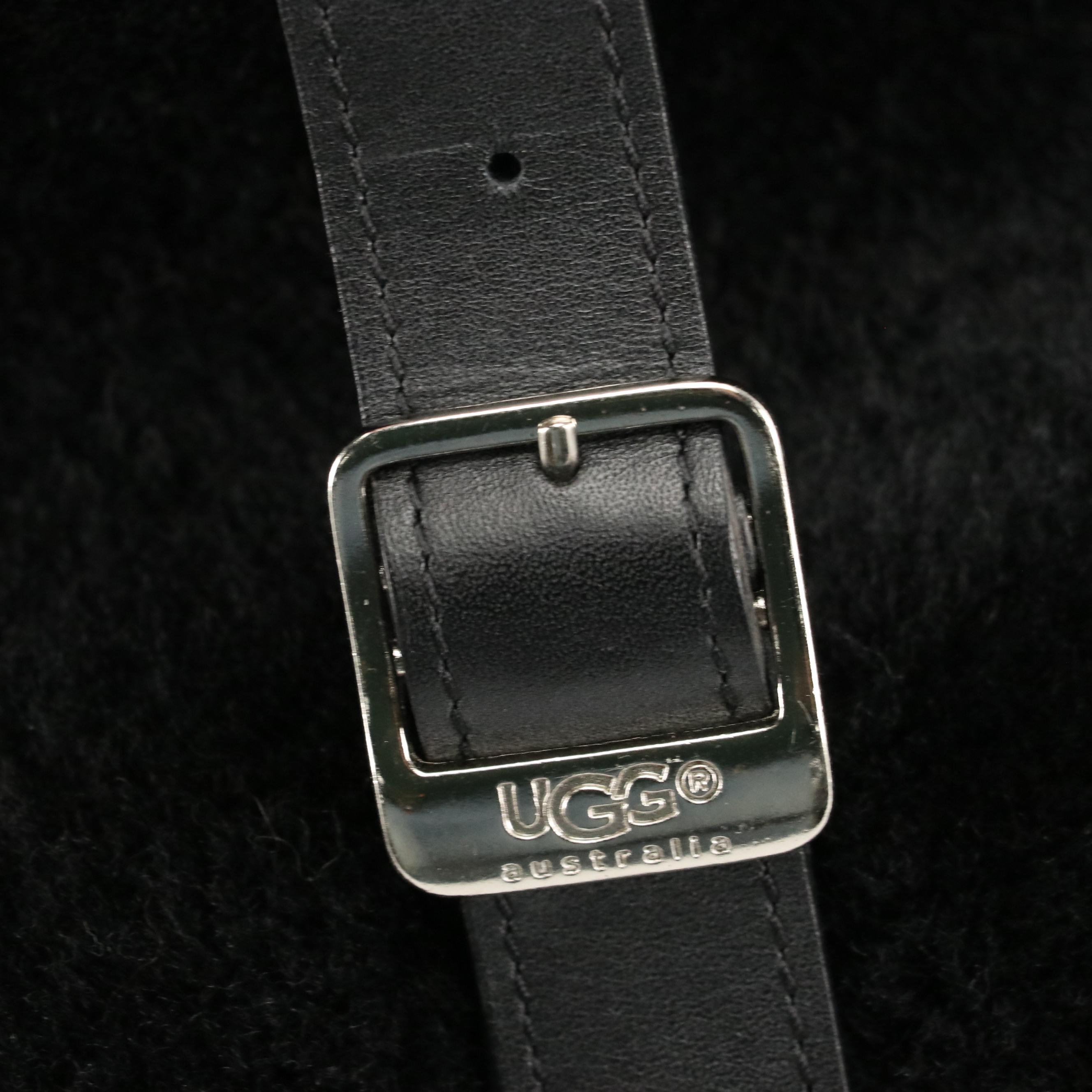 Ugg Suede and Shearling Shoulder Bag and Michael Kors Sheared Fur Hobo Bag