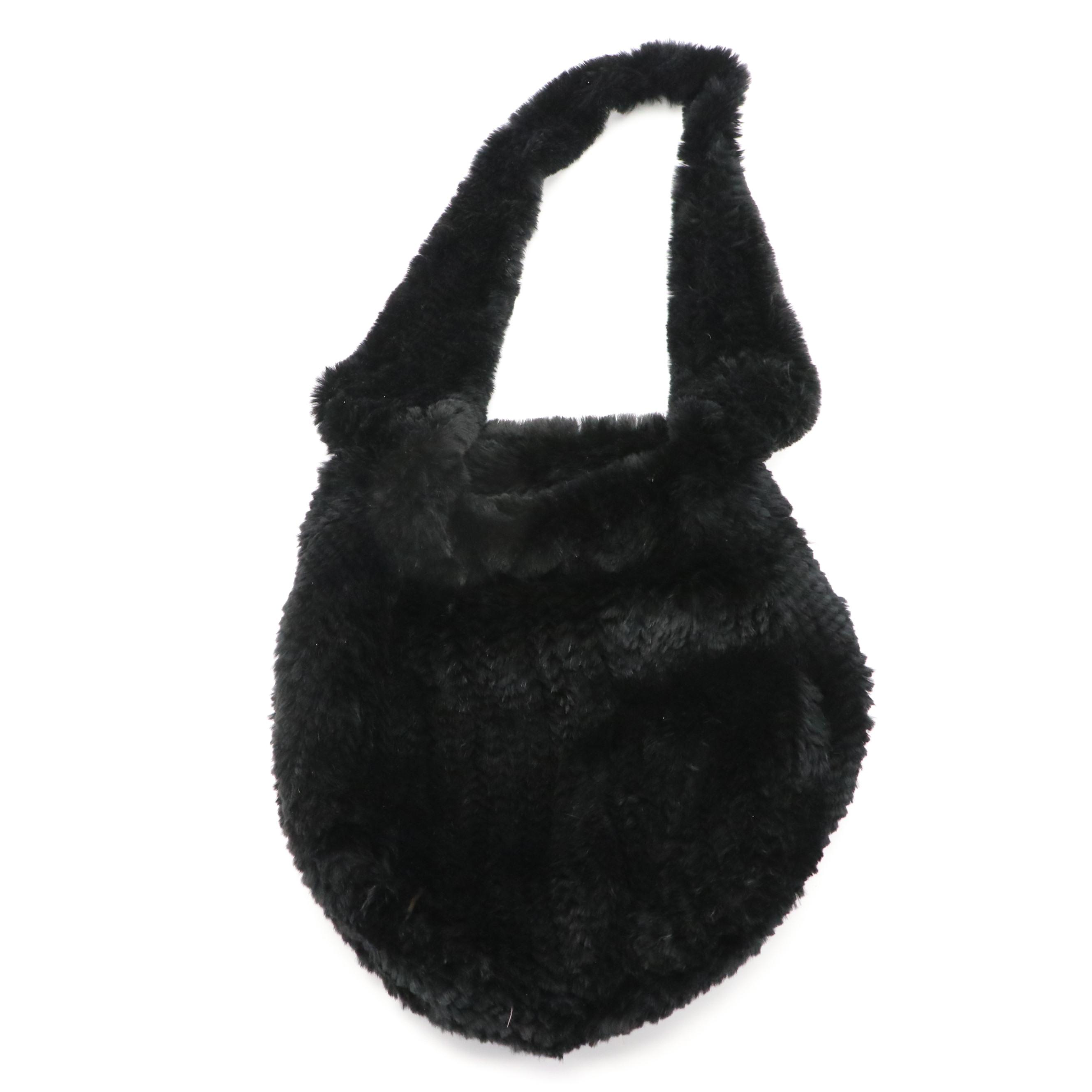 Ugg Suede and Shearling Shoulder Bag and Michael Kors Sheared Fur Hobo Bag