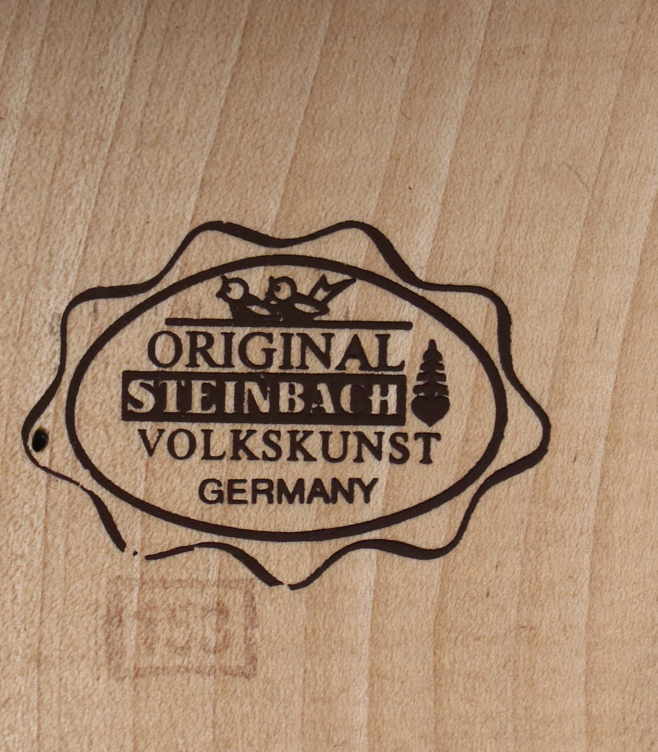 Steinbach "Basket Vendor" and "Fisherman" Wooden Nutcrackers