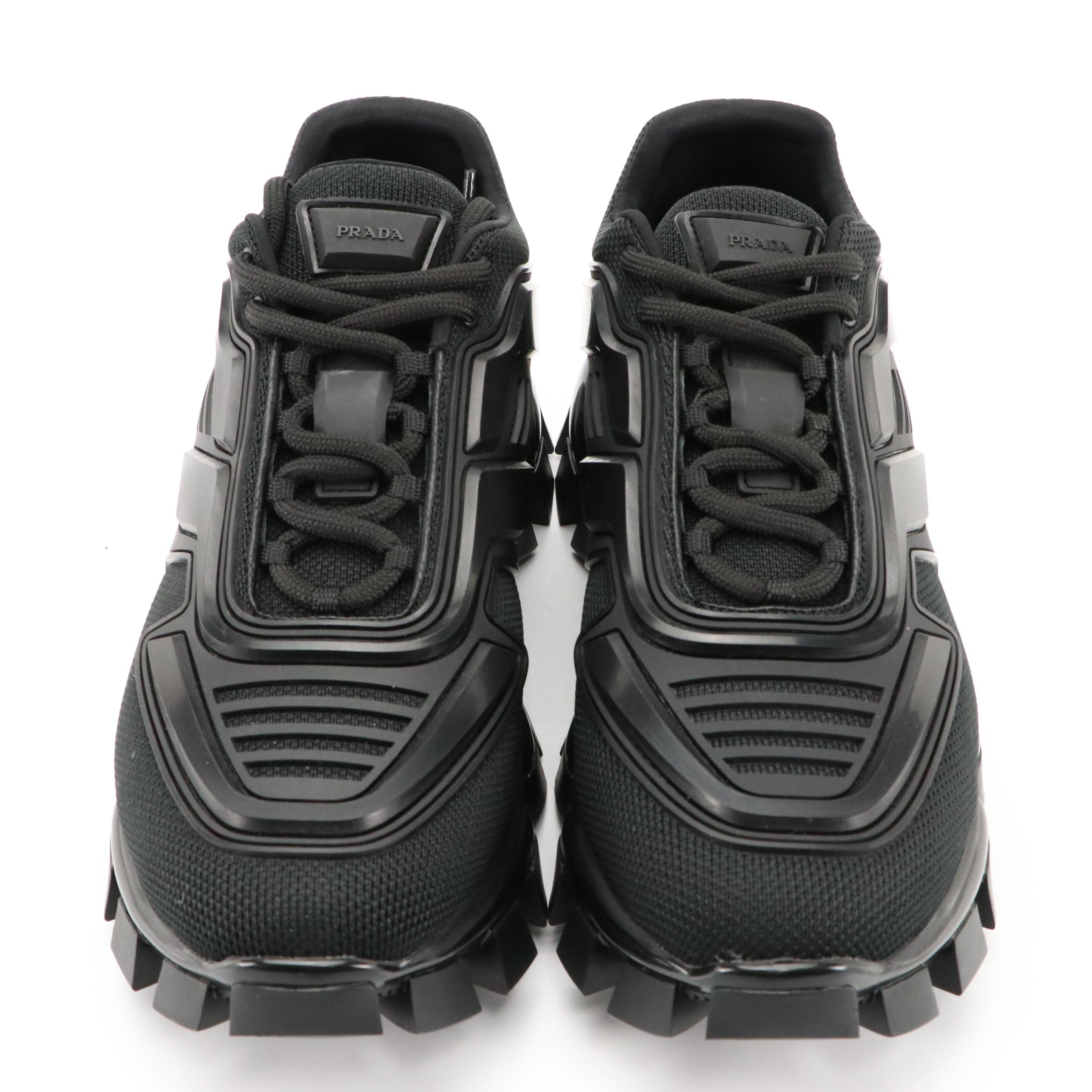Men's Prada Cloudbust Thunder High-Tech Sneakers