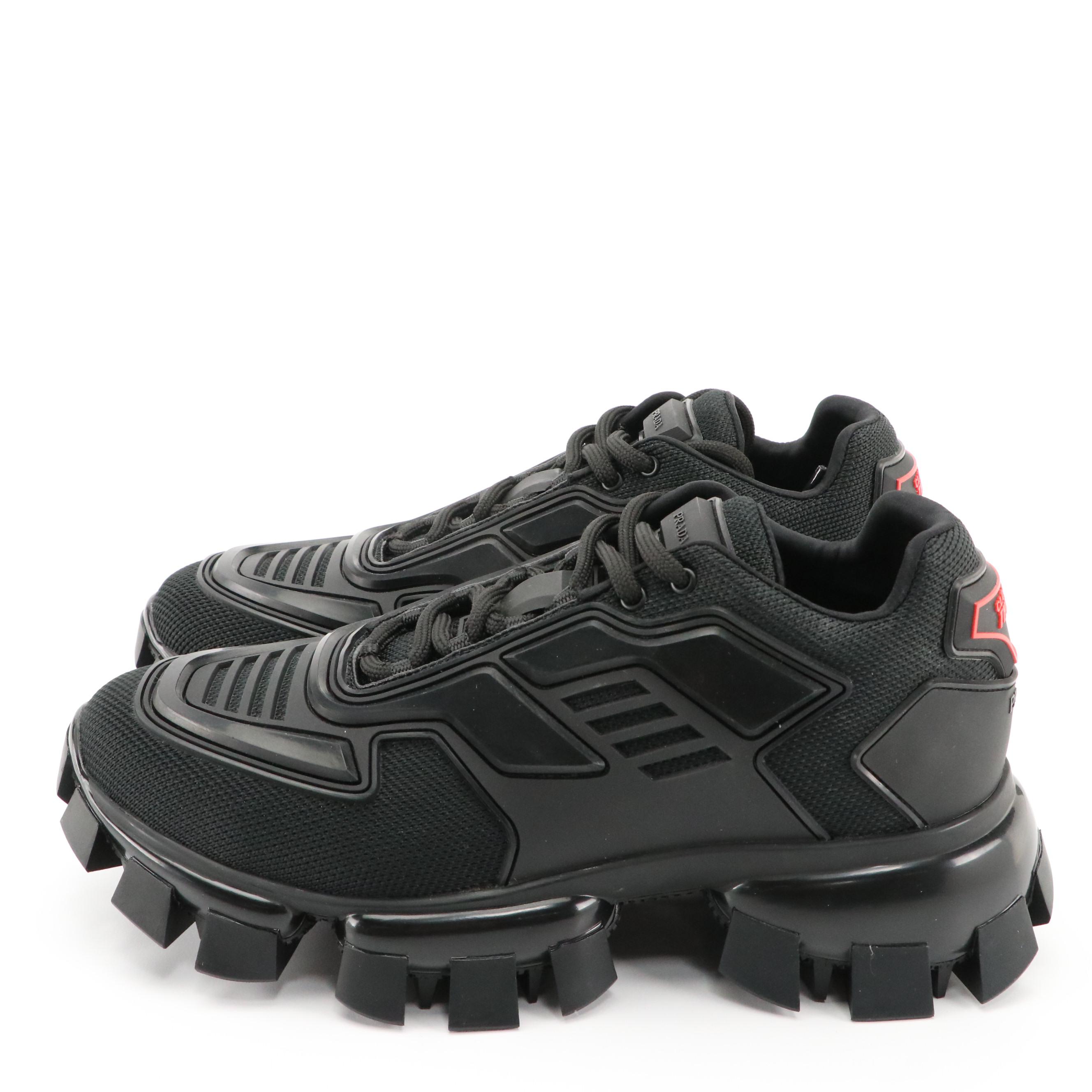 Men's Prada Cloudbust Thunder High-Tech Sneakers