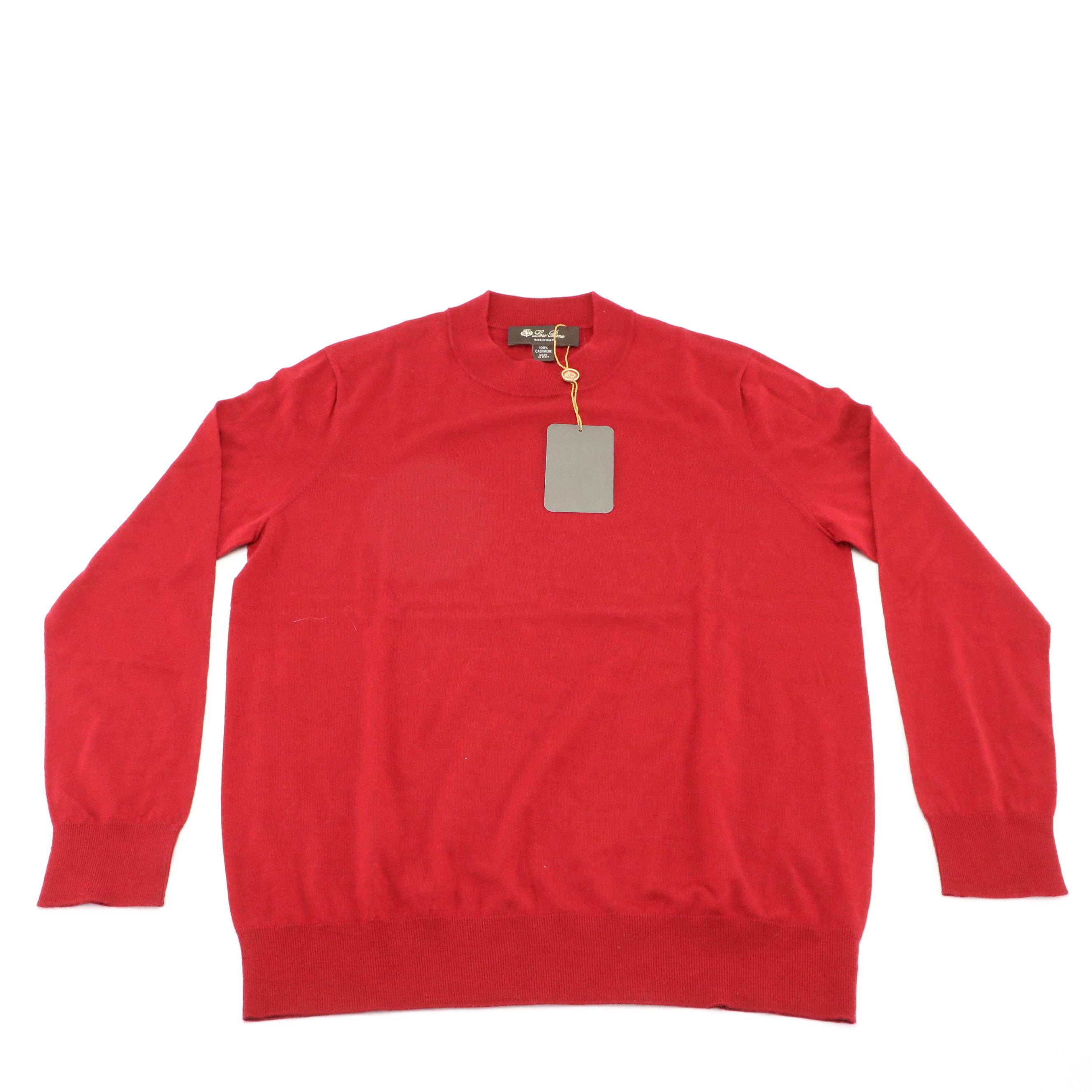 Loro Piana Cashmere Crew Neck Sweater, New with Tag