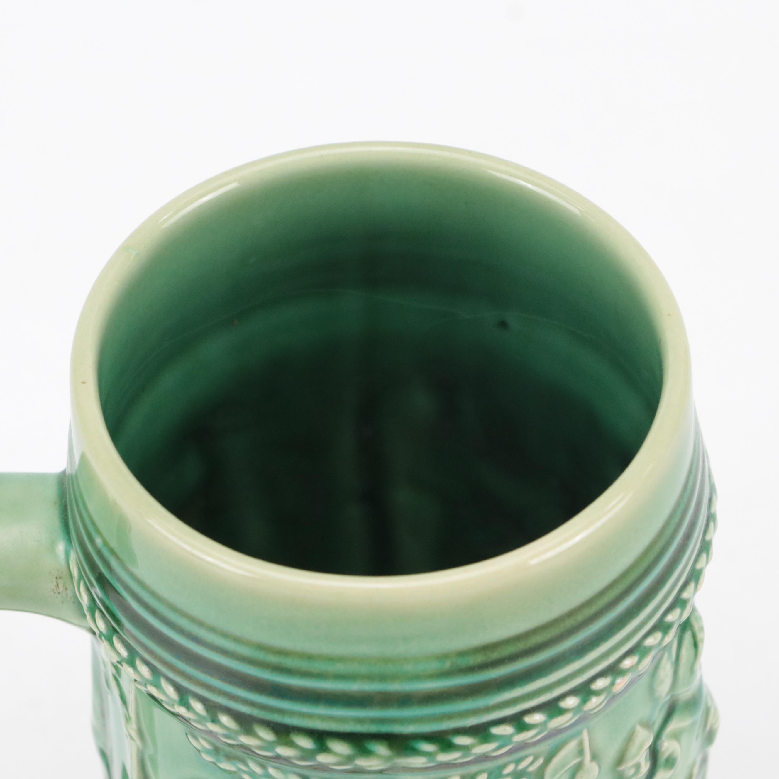 Belleek "Shamrock" Two Piece Porcelain Nite Set with Valdivia Tankard