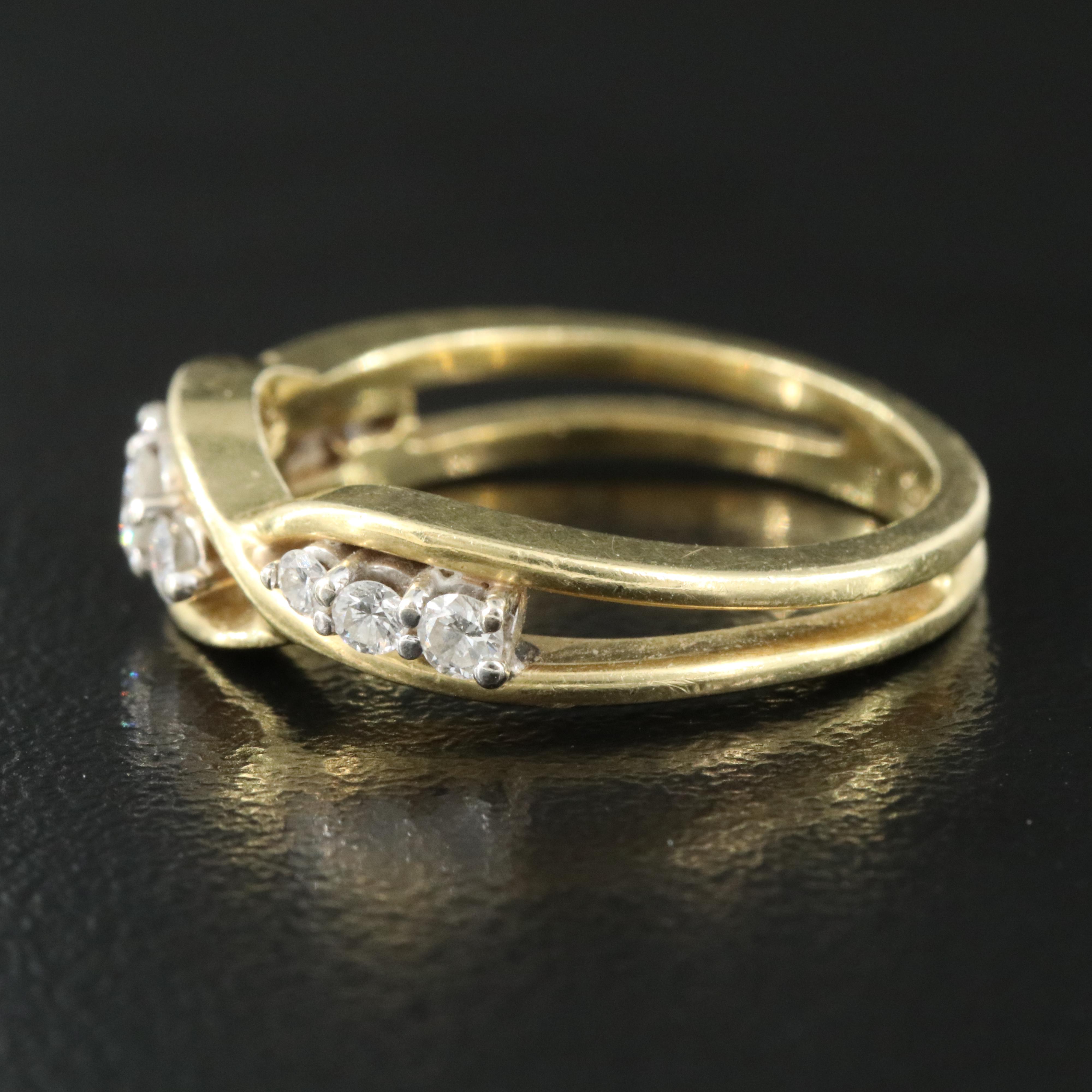 18K 0.38 CTW Diamond Ring