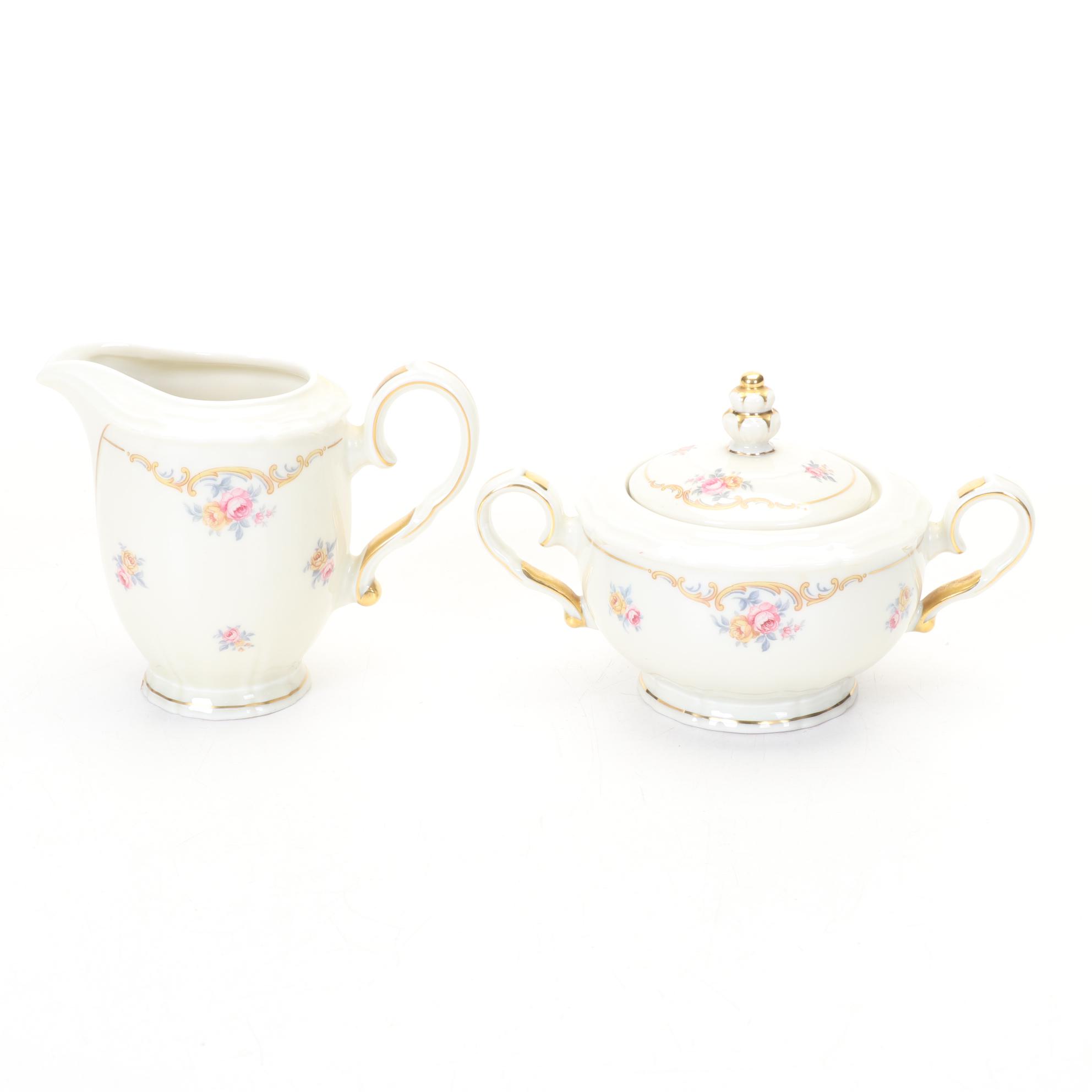 Johann Haviland "Rosenthal" Dinnerware With Serving Pieces, 1930s