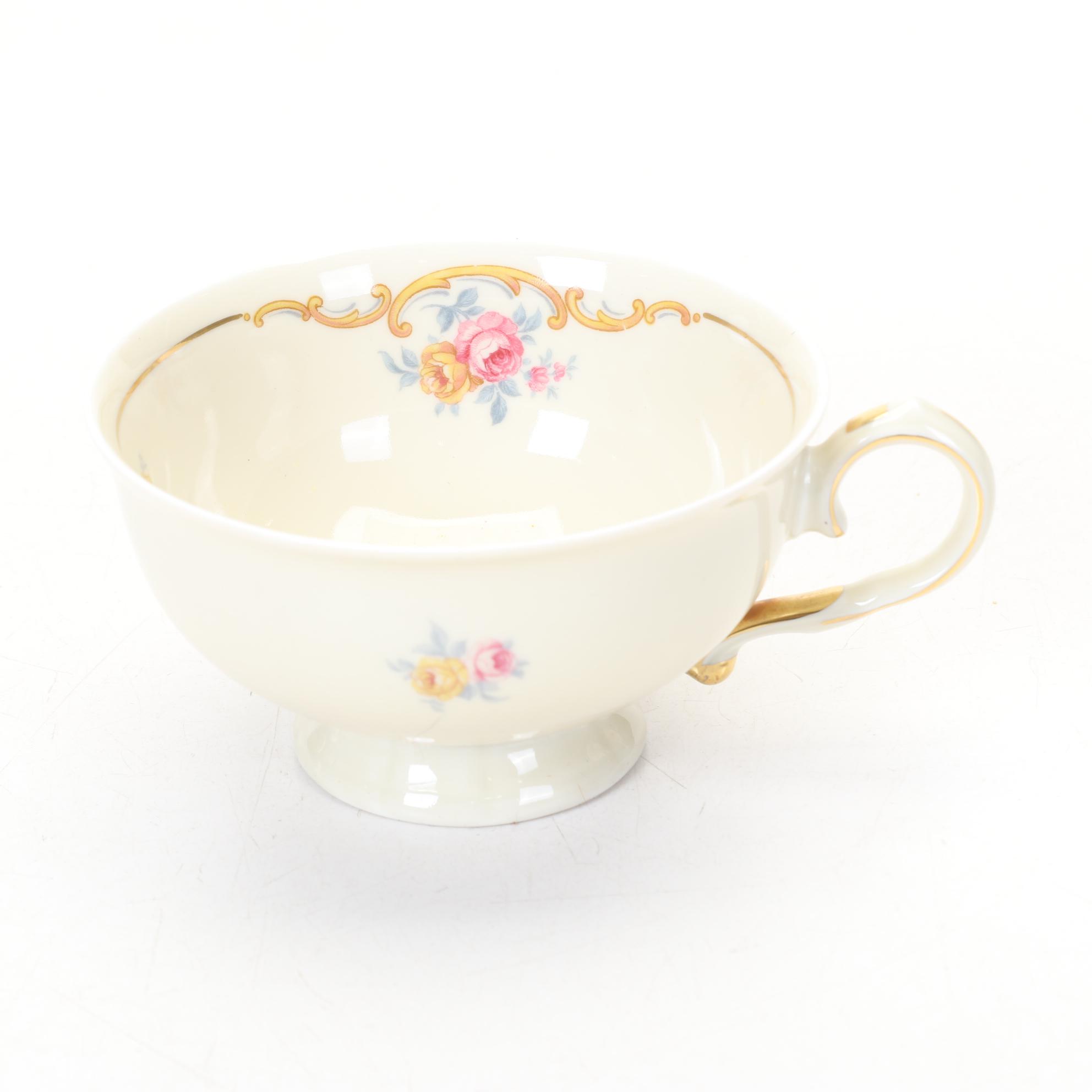 Johann Haviland "Rosenthal" Dinnerware With Serving Pieces, 1930s