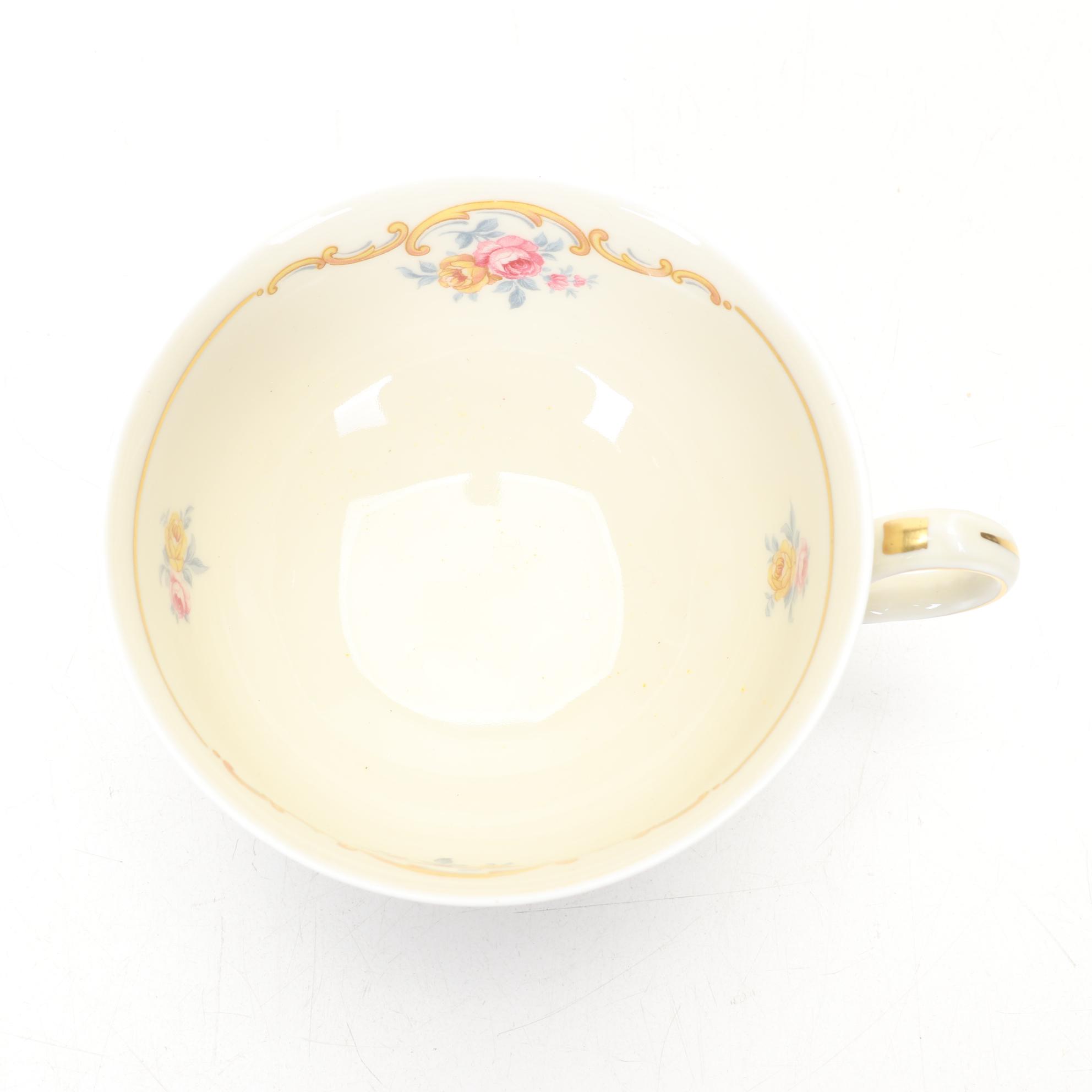 Johann Haviland "Rosenthal" Dinnerware With Serving Pieces, 1930s