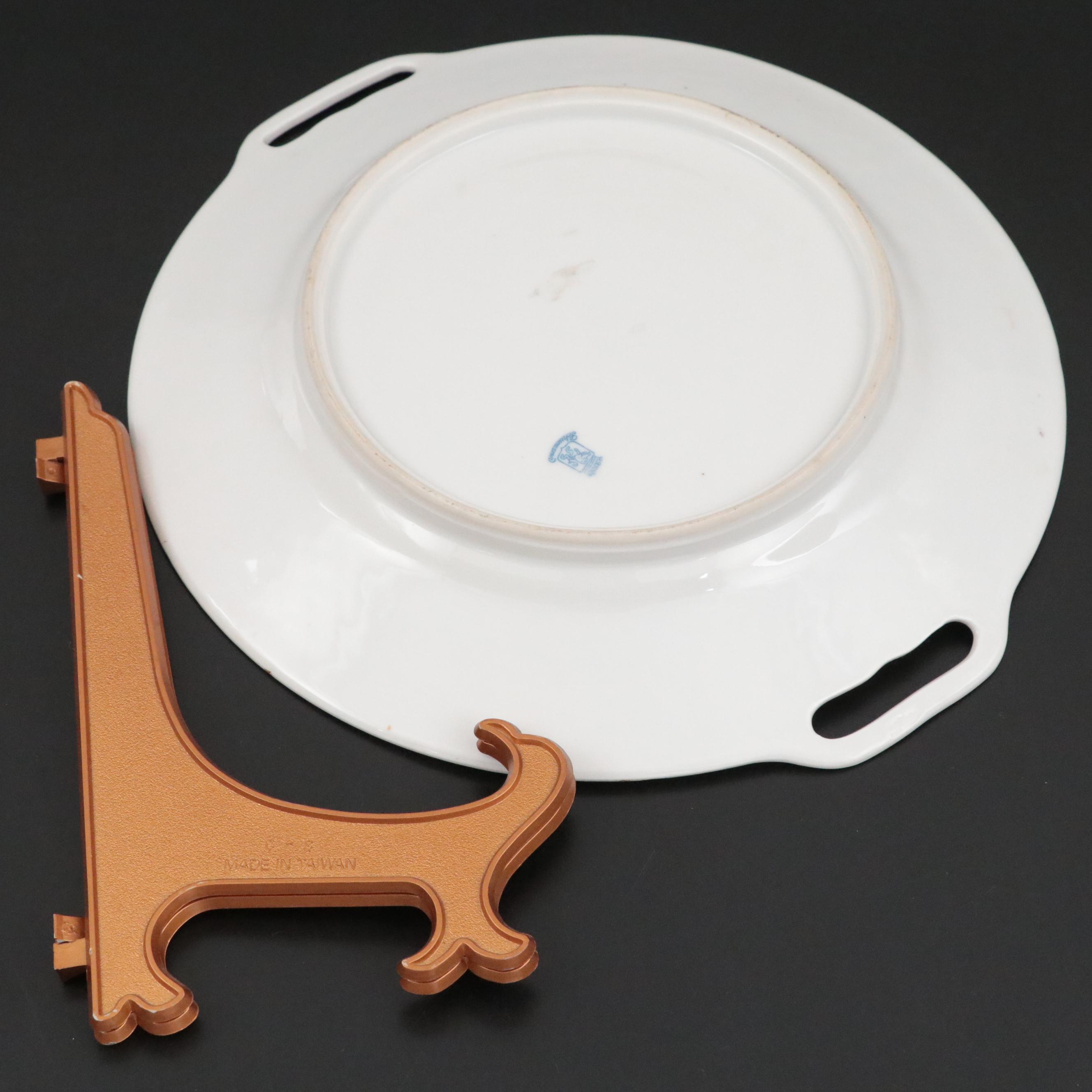 Schumann "Dresden Flowers" German Porcelain Lidded Tureens and Tray, Mid-20th C.