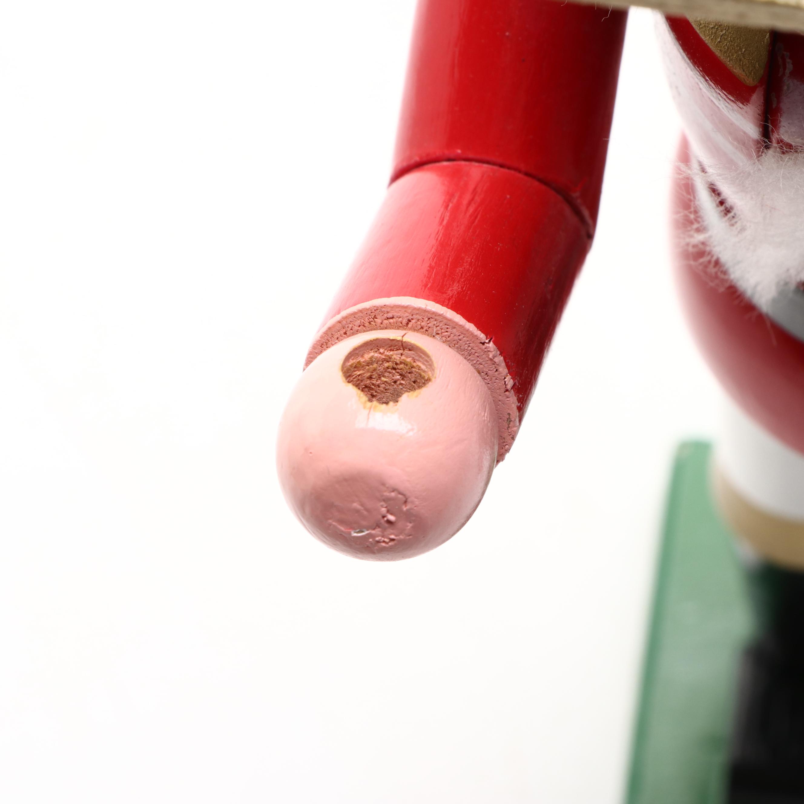 Handmade Carved Wood Figural Nutcrackers