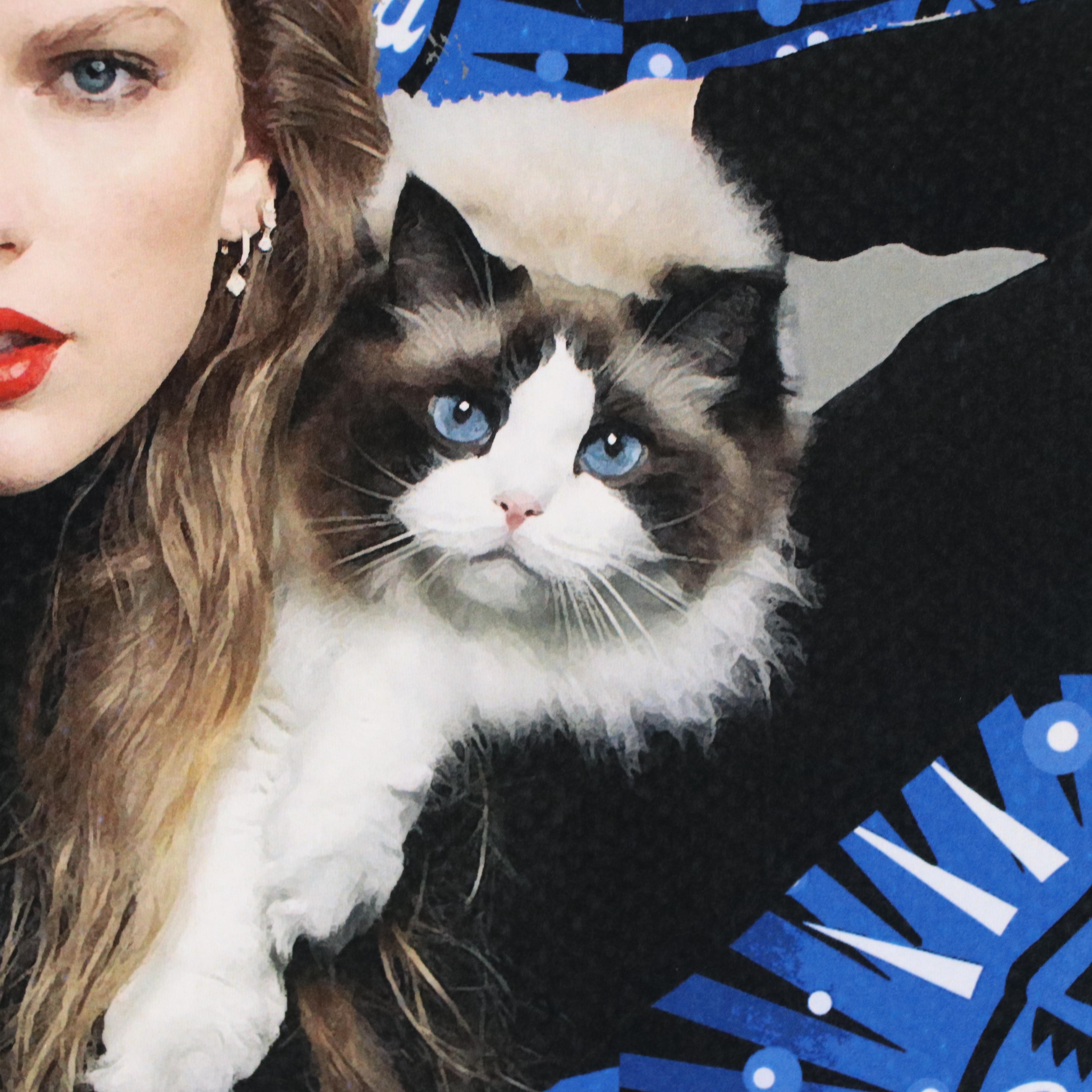 Death NYC Pop Art Graphic Print of Taylor Swift x Coca-Cola, 2023